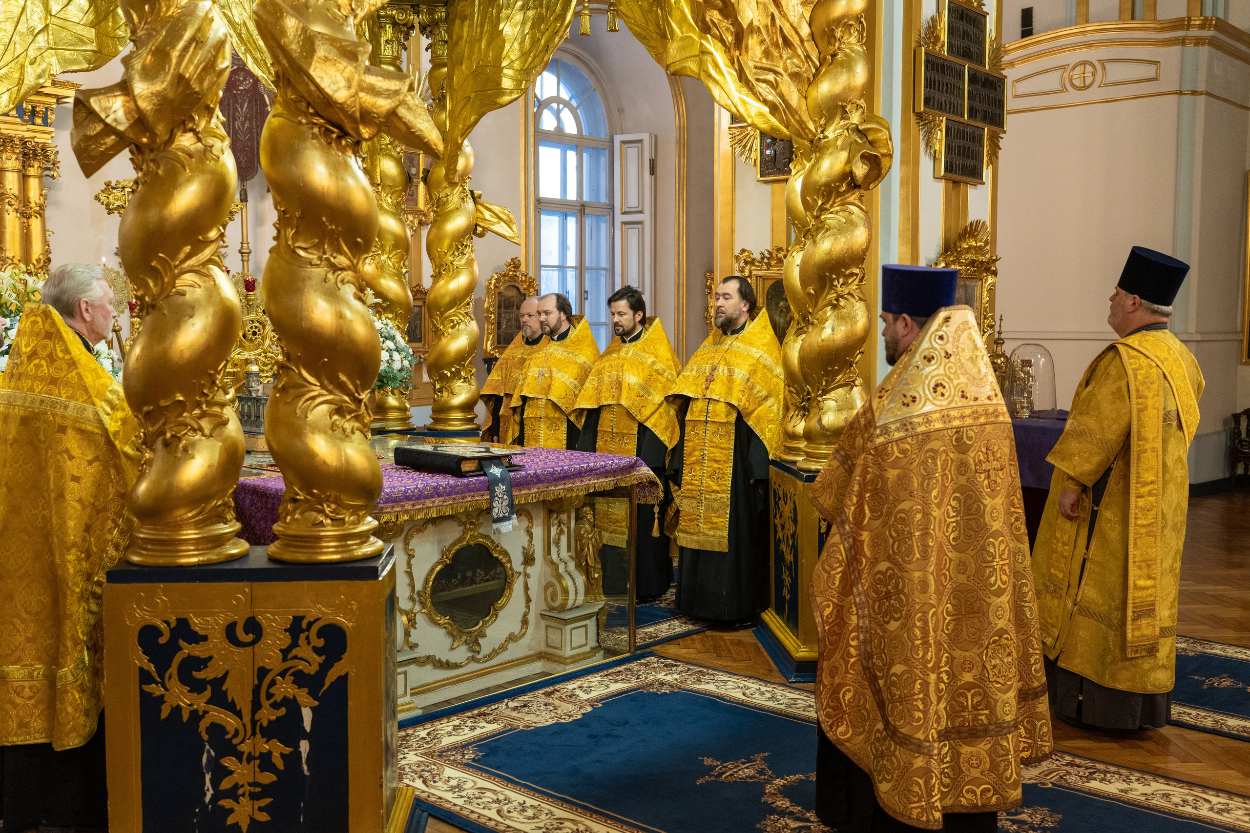 Великая вечерня. Чин прощения. НИКОЛО-БОГОЯВЛЕНСКИЙ МОРСКОЙ СОБОР