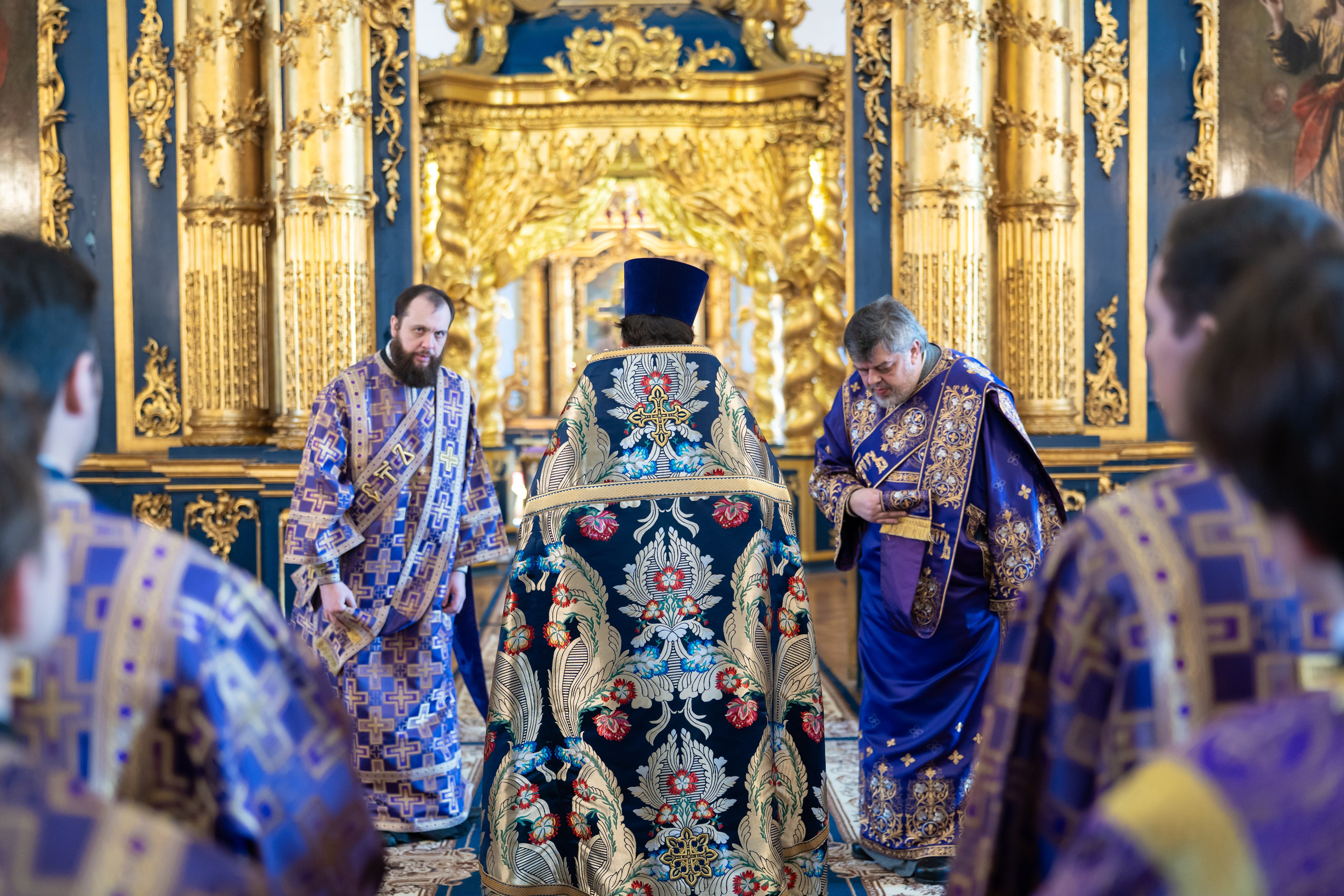 Неделя 4-я Великого поста, прп. Иоанна Лествичника. Святых сорока мучеников, в Севастийском озере мучившихся. НИКОЛО-БОГОЯВЛЕНСКИЙ МОРСКОЙ СОБОР