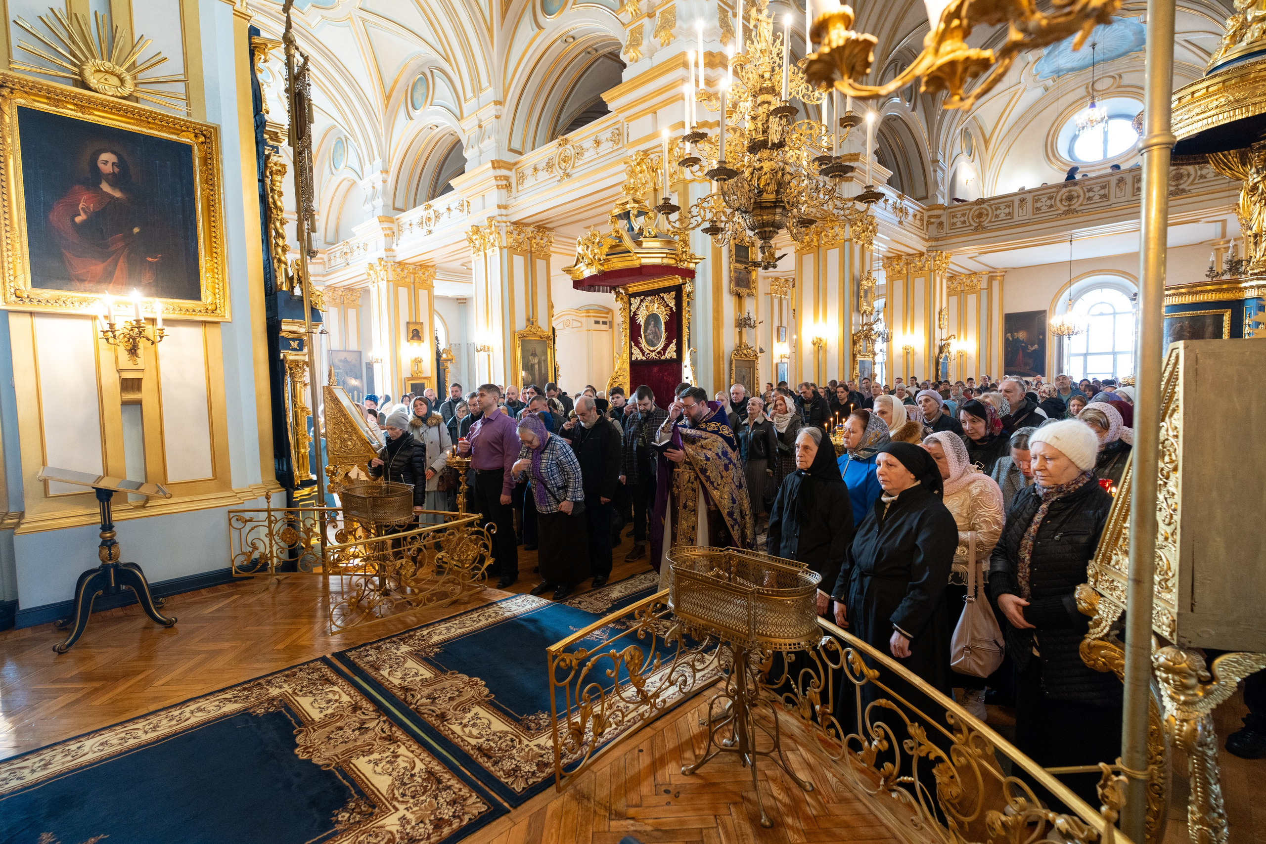 Неделя 3-я Великого поста, Крестопоклонная. НИКОЛО-БОГОЯВЛЕНСКИЙ МОРСКОЙ СОБОР