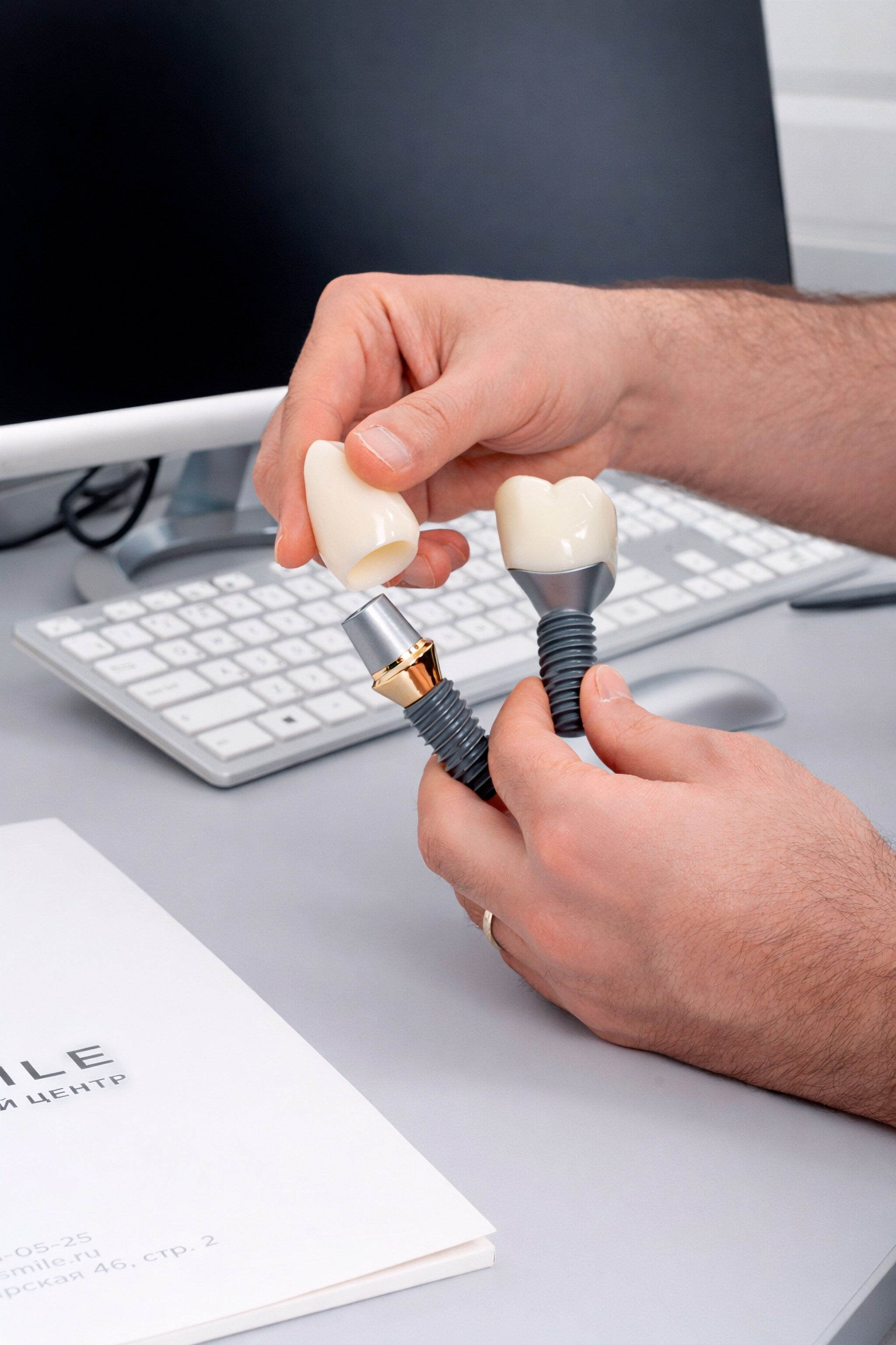 Съёмка для стоматологической клиники Prime smile. Портретный фотограф в Москве Фарид Леонов