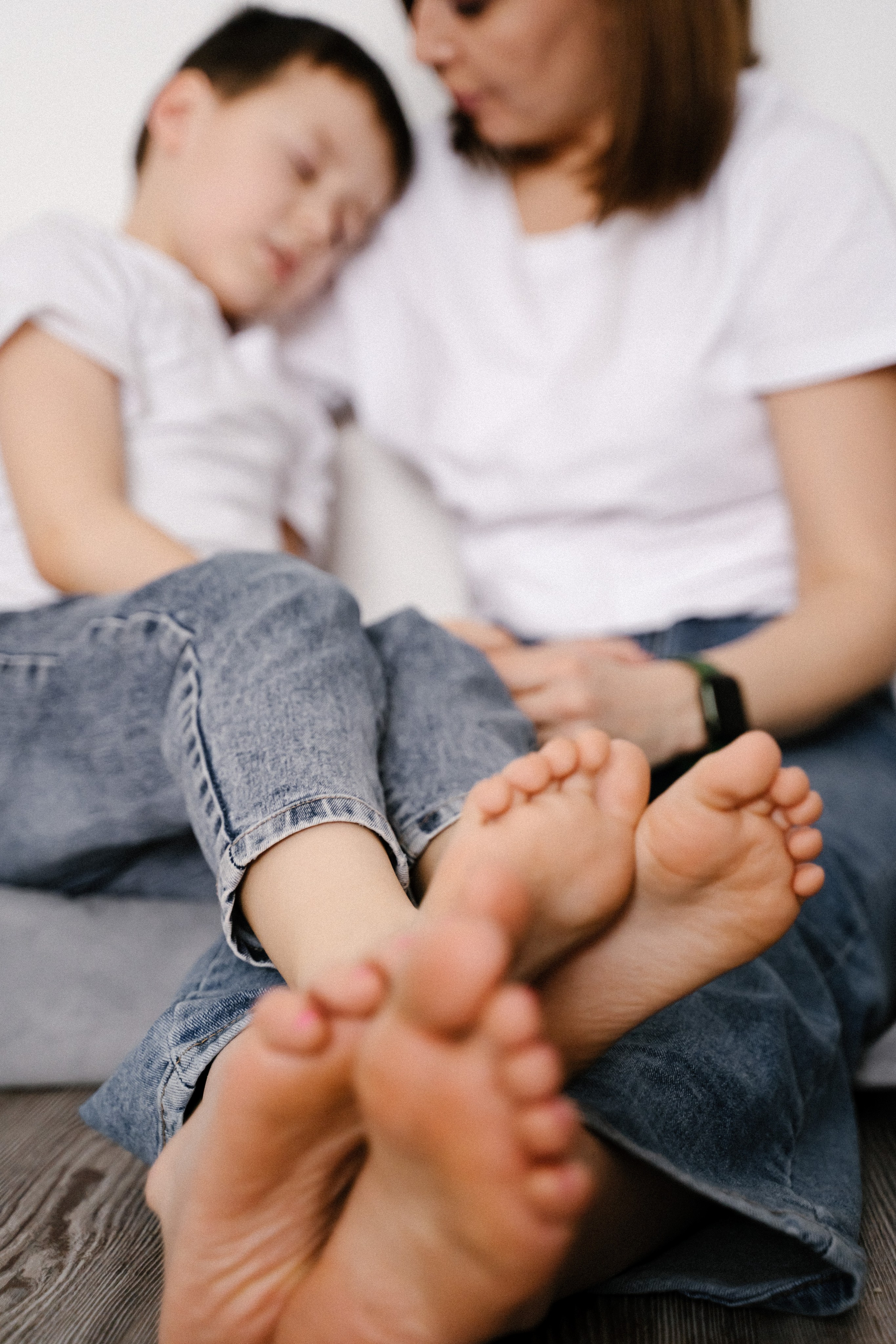 Мама с сыном