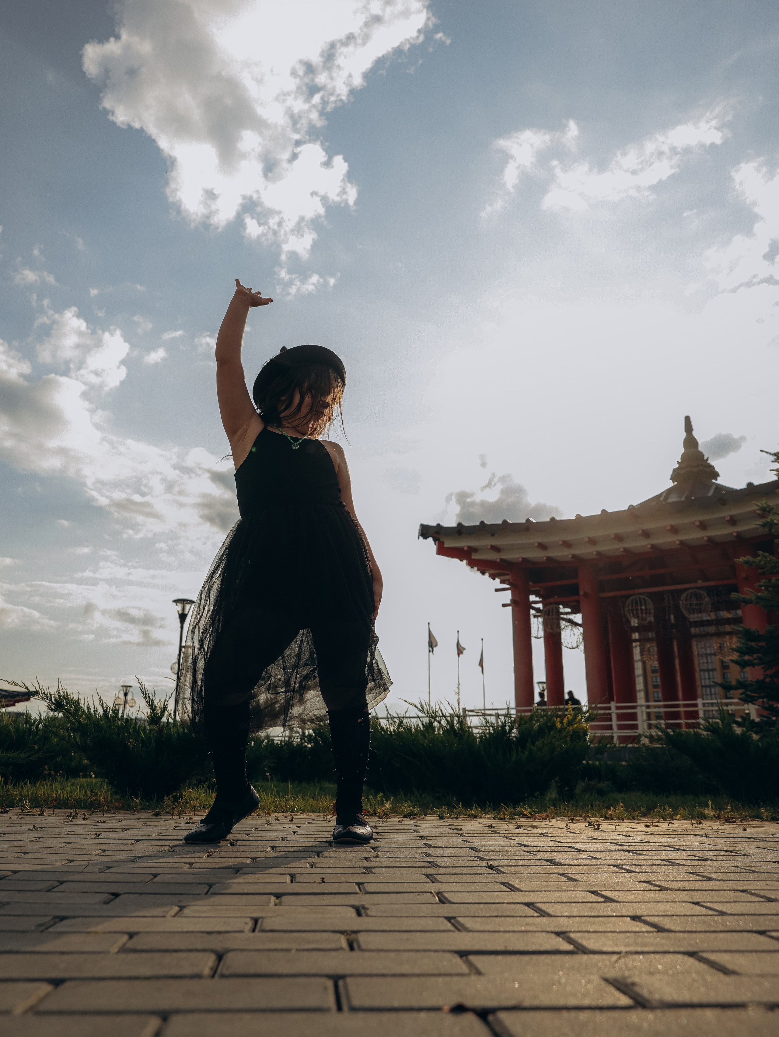 Семья в черном. Мультифотограф Динара Ахмедзянова