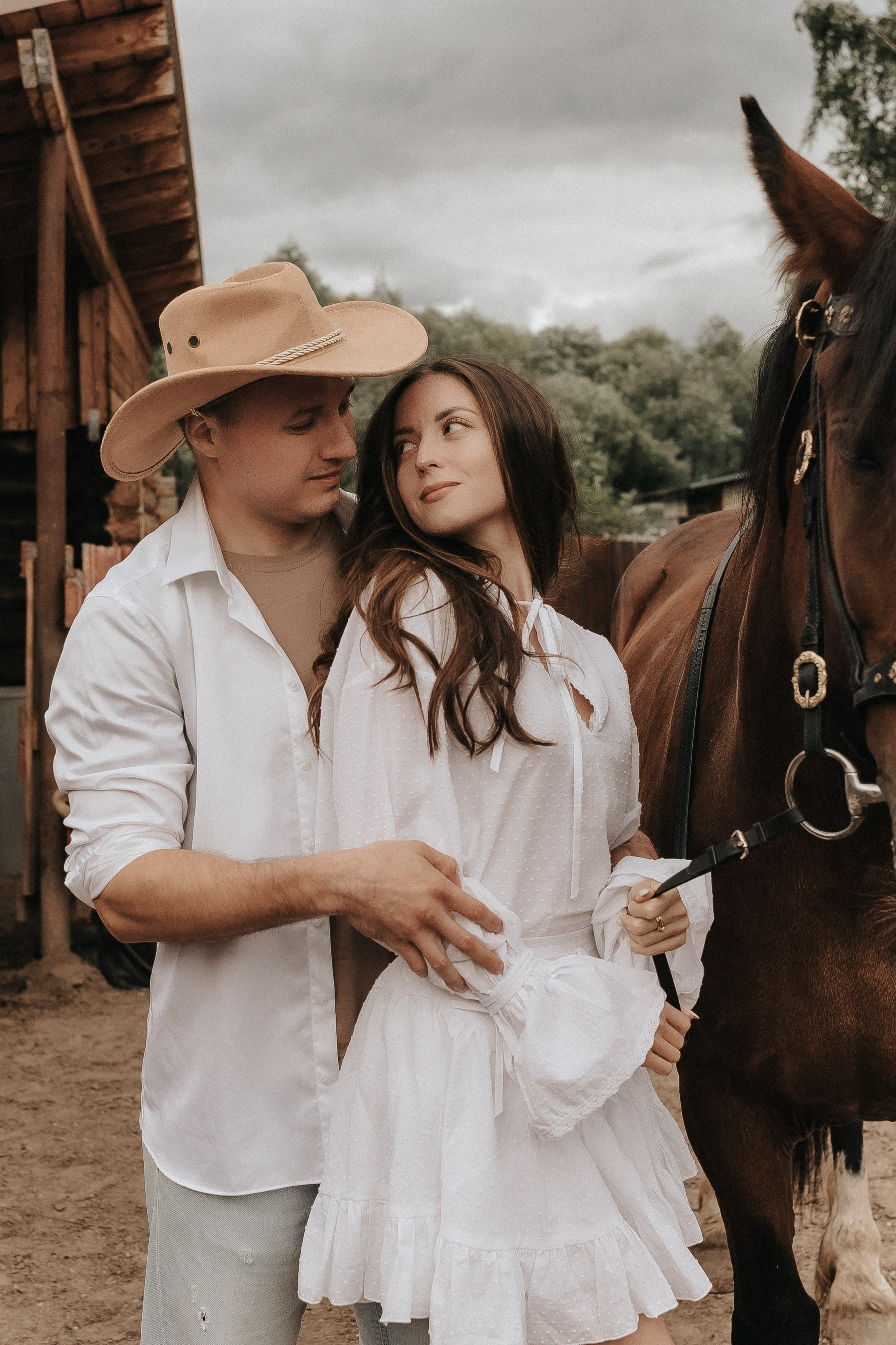 Love Story с лошадьми. Свадебный фотограф Пермь