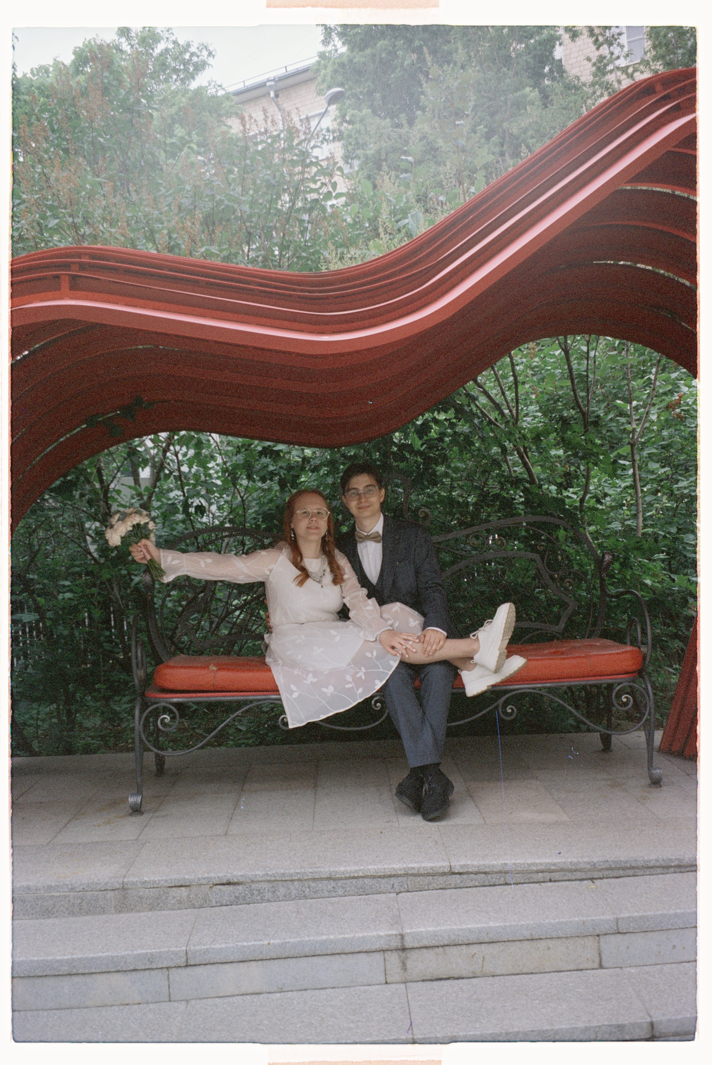 На плёнку (Женя и Иван). Фотограф в Москве — Евгения Прокопенко