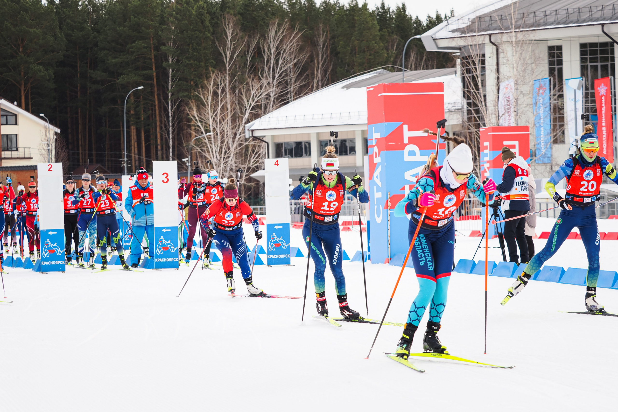 Биатлон / Первенство России. Репортажный фотограф Алексей Козьмин