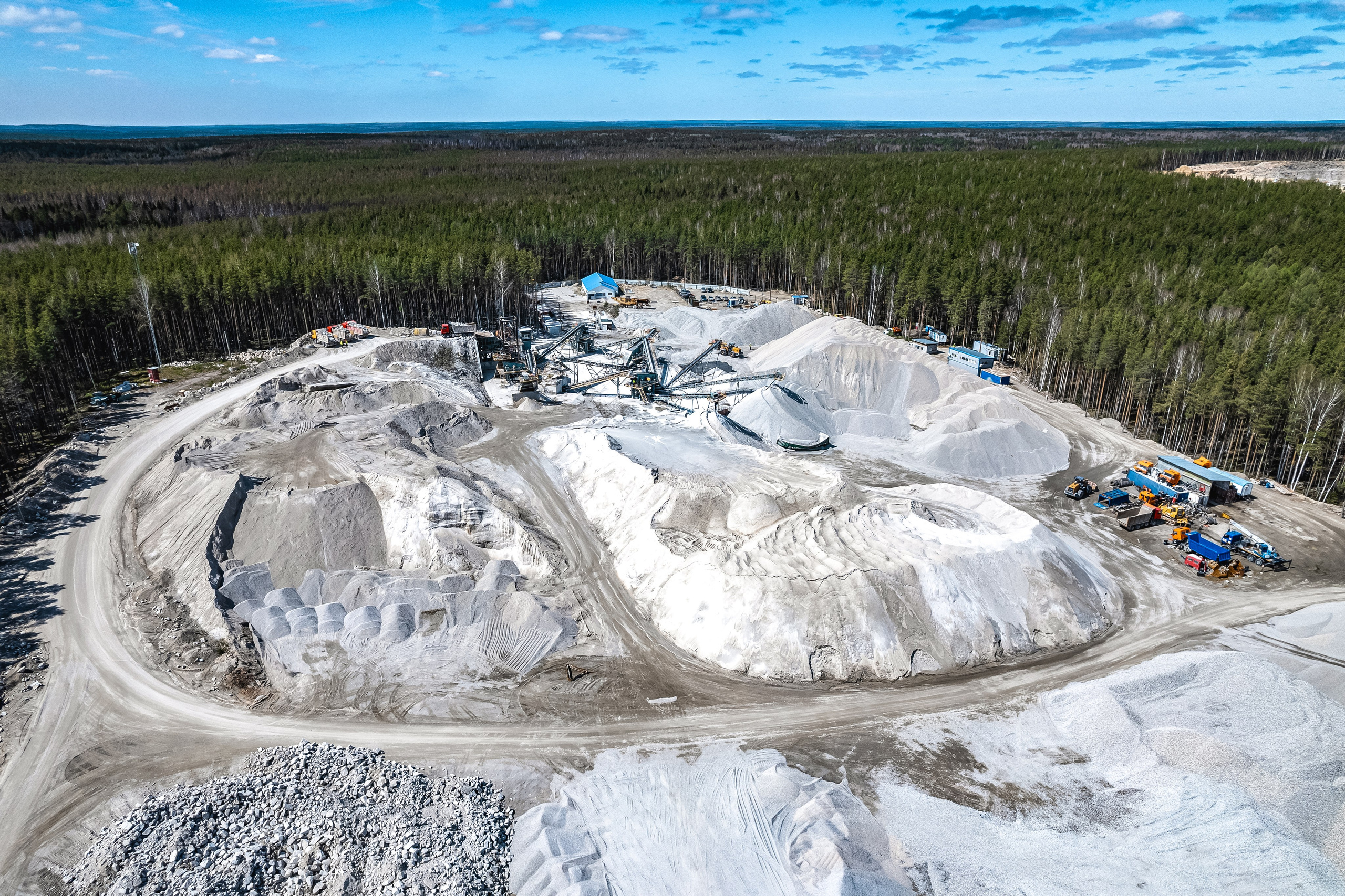 Аэрофотосъемка производства компании Стройтехно. Дмитрий Судаков, фотограф в Екатеринбурге и Москве