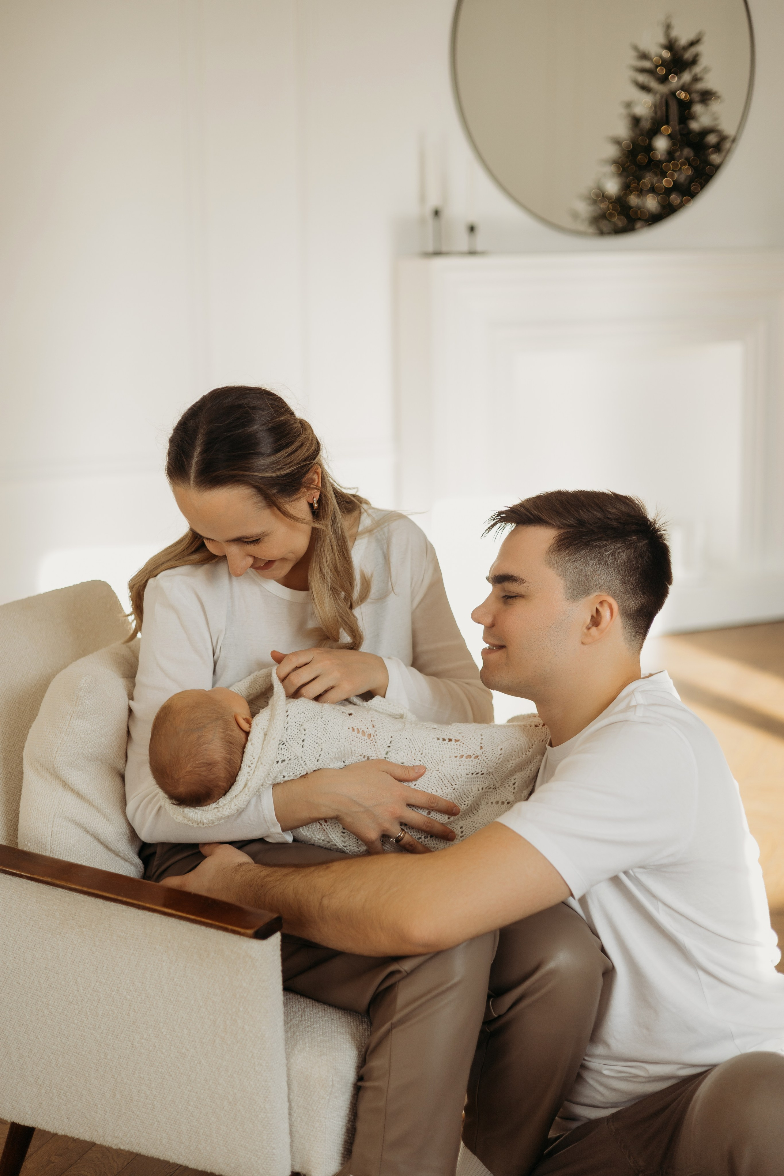 Семейная с малышкой. Самый теплый фотограф в Краснодаре Рябоконь Ксения