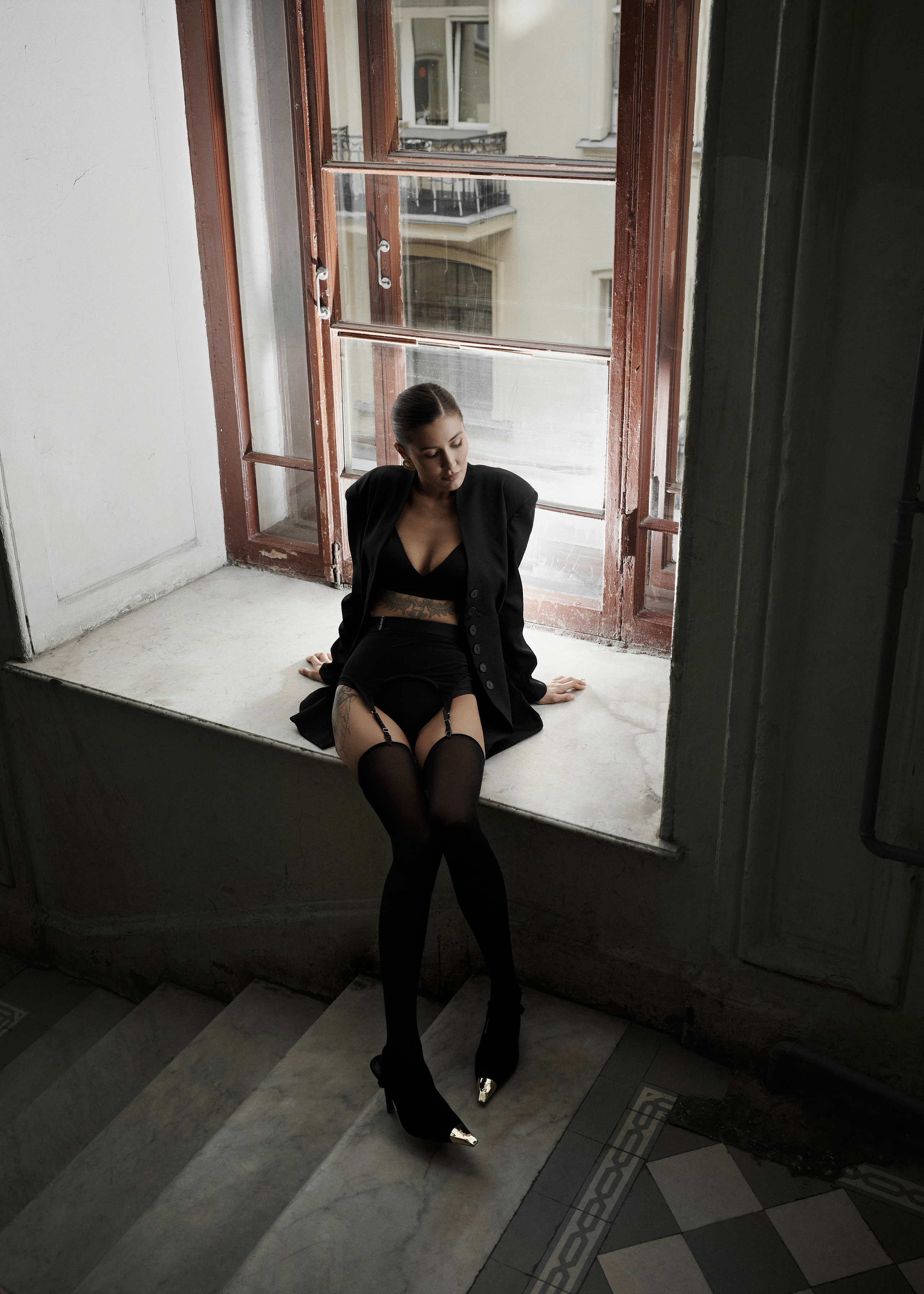 Фотосессия в парадной для Юли. Фотограф в Санкт-Петербурге Юлия Магдич