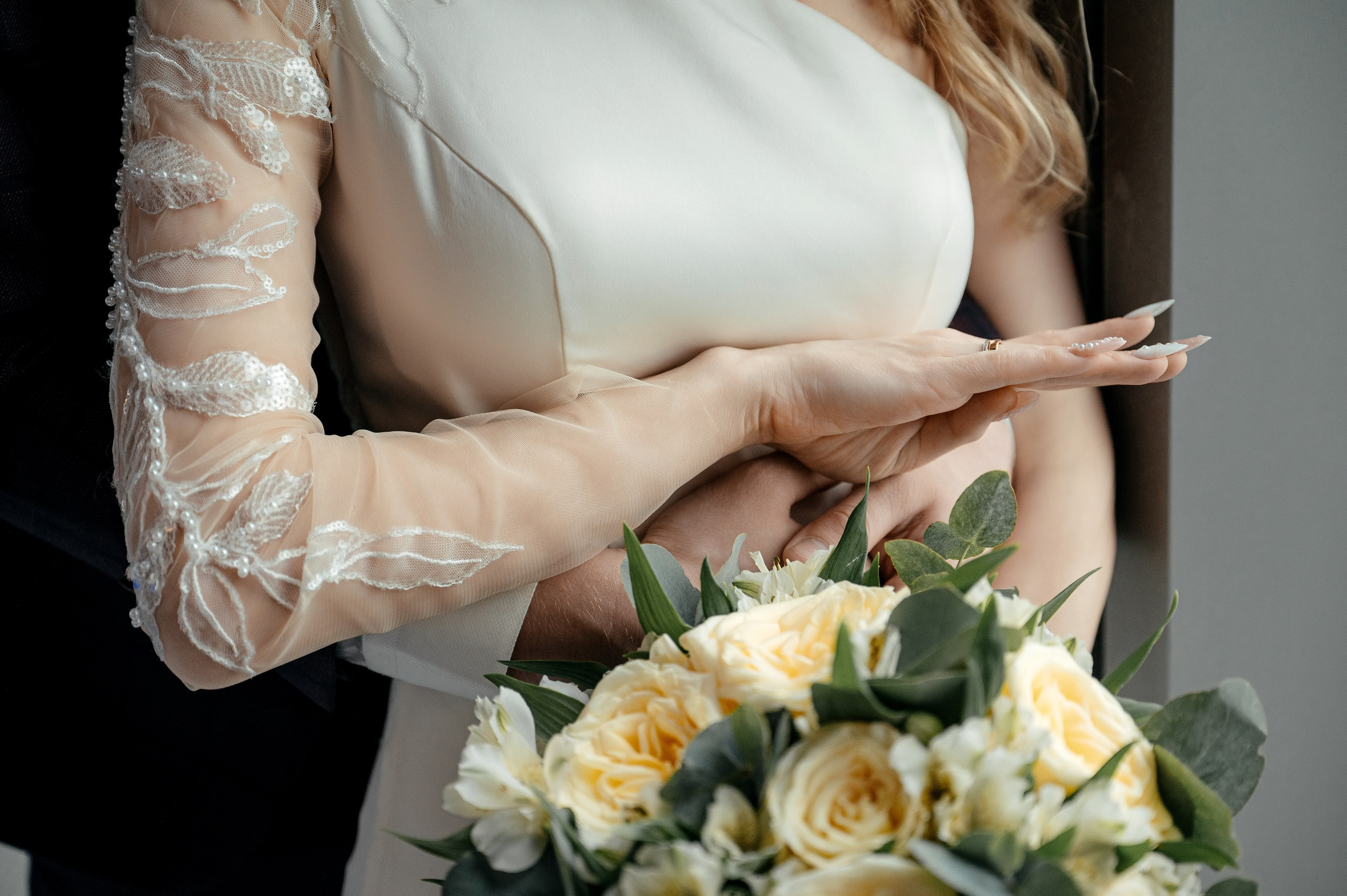 Элегантность и нежность. Фотостудия на Кудринской и Москва сити. Свадьба. Свадебный и семейный фотограф Виктория Носачёва. Щелково, Москва и МО