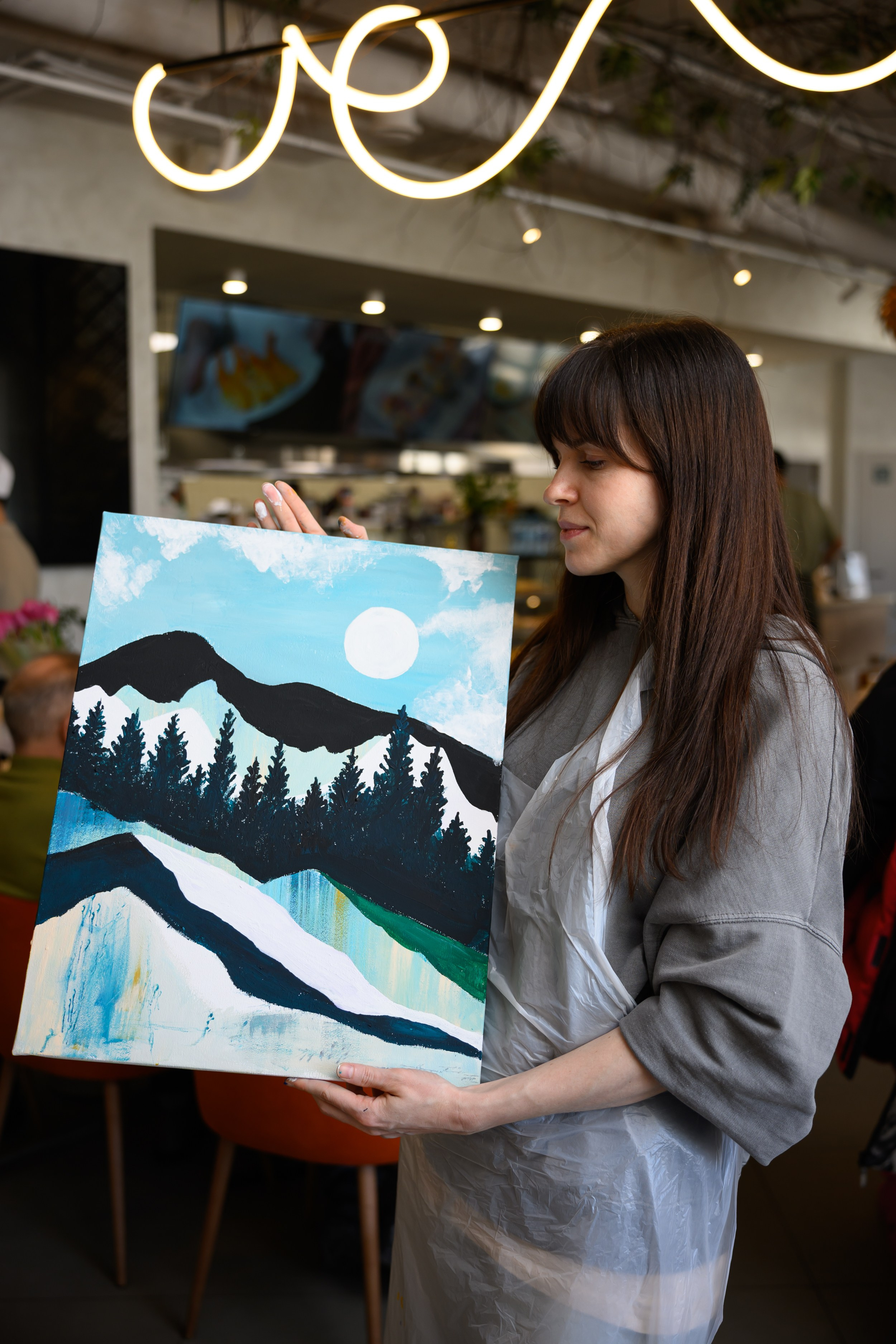 Съемка творческой встречи в Казанском ресторане