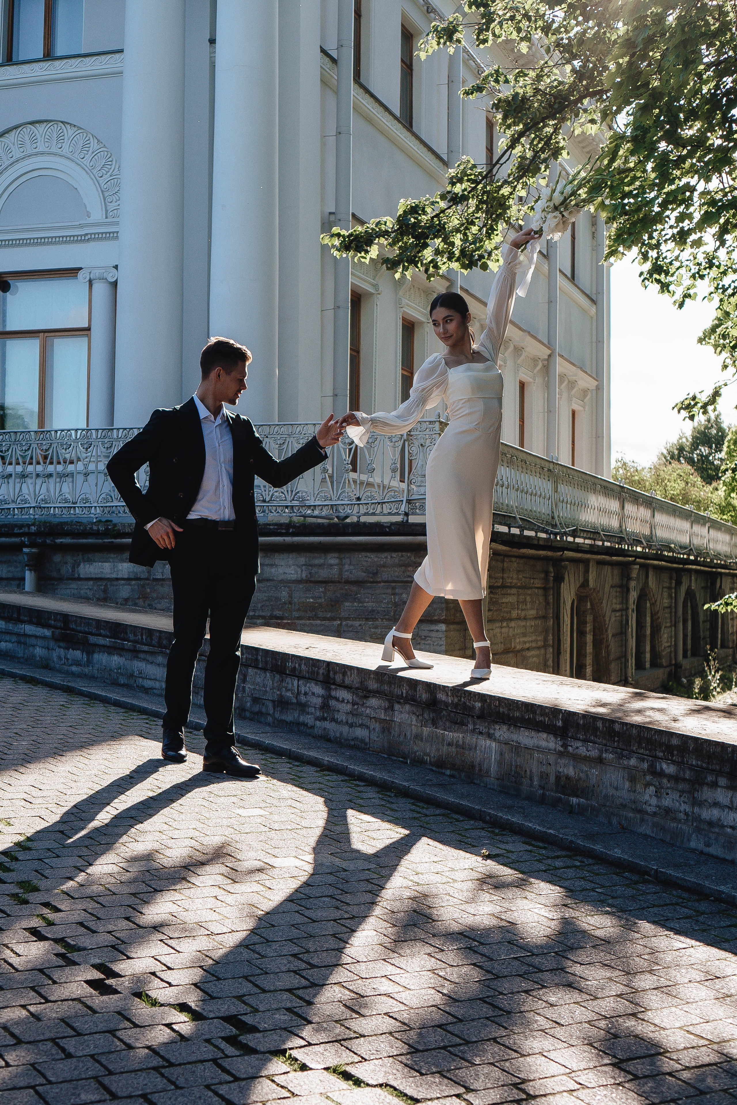 СВАДЕБНАЯ СЬЕМКА НА РАССВЕТЕ НА ЕЛАГИНОМ ОСТОРОВЕ. Профессиональный фотограф, Санкт-Петербург — Виктория Богомолова