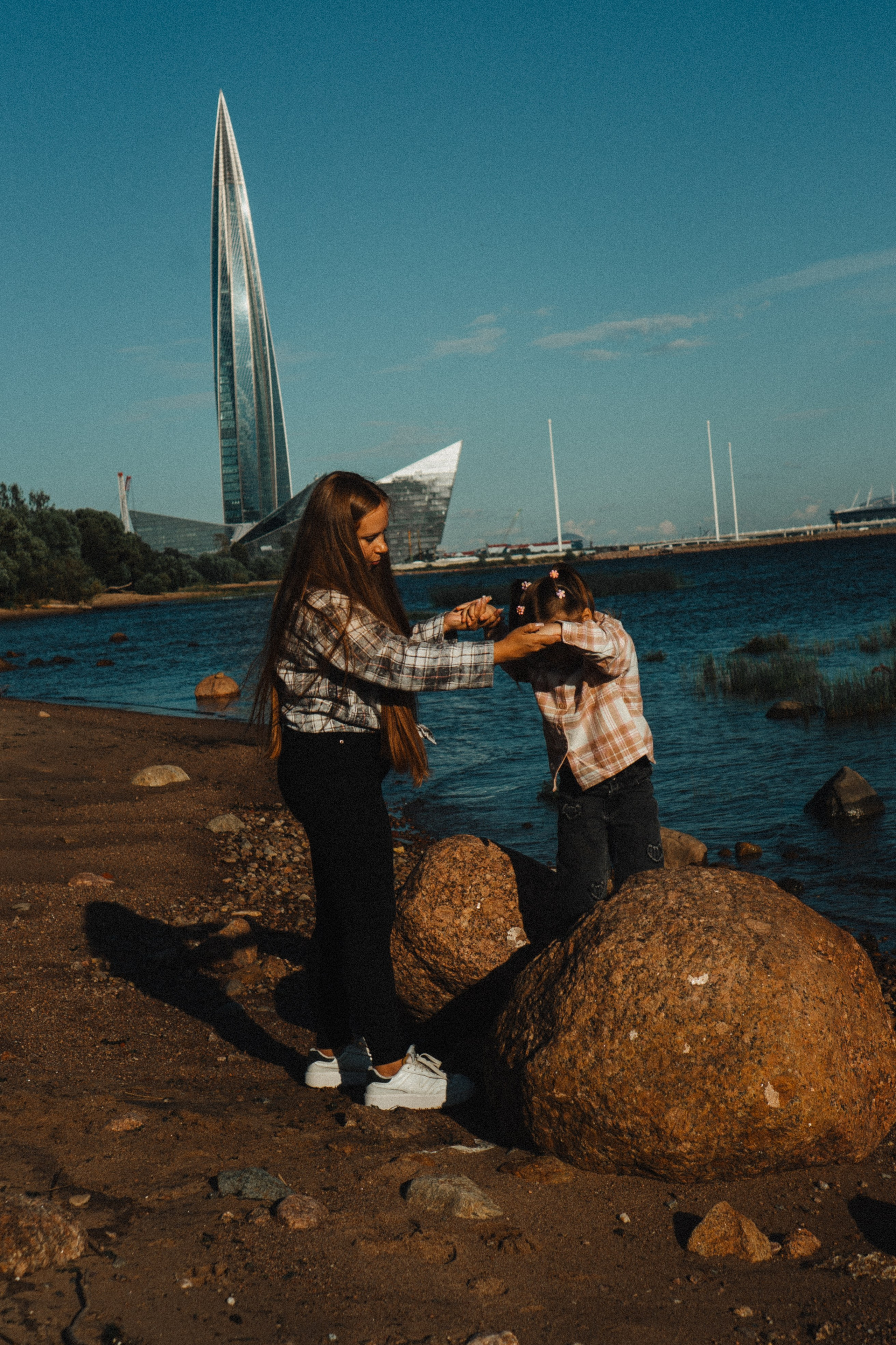 МАМА И ДОЧКА НА ФИНСКОМ ЗАЛИВЕ. Профессиональный фотограф, Санкт-Петербург — Виктория Богомолова