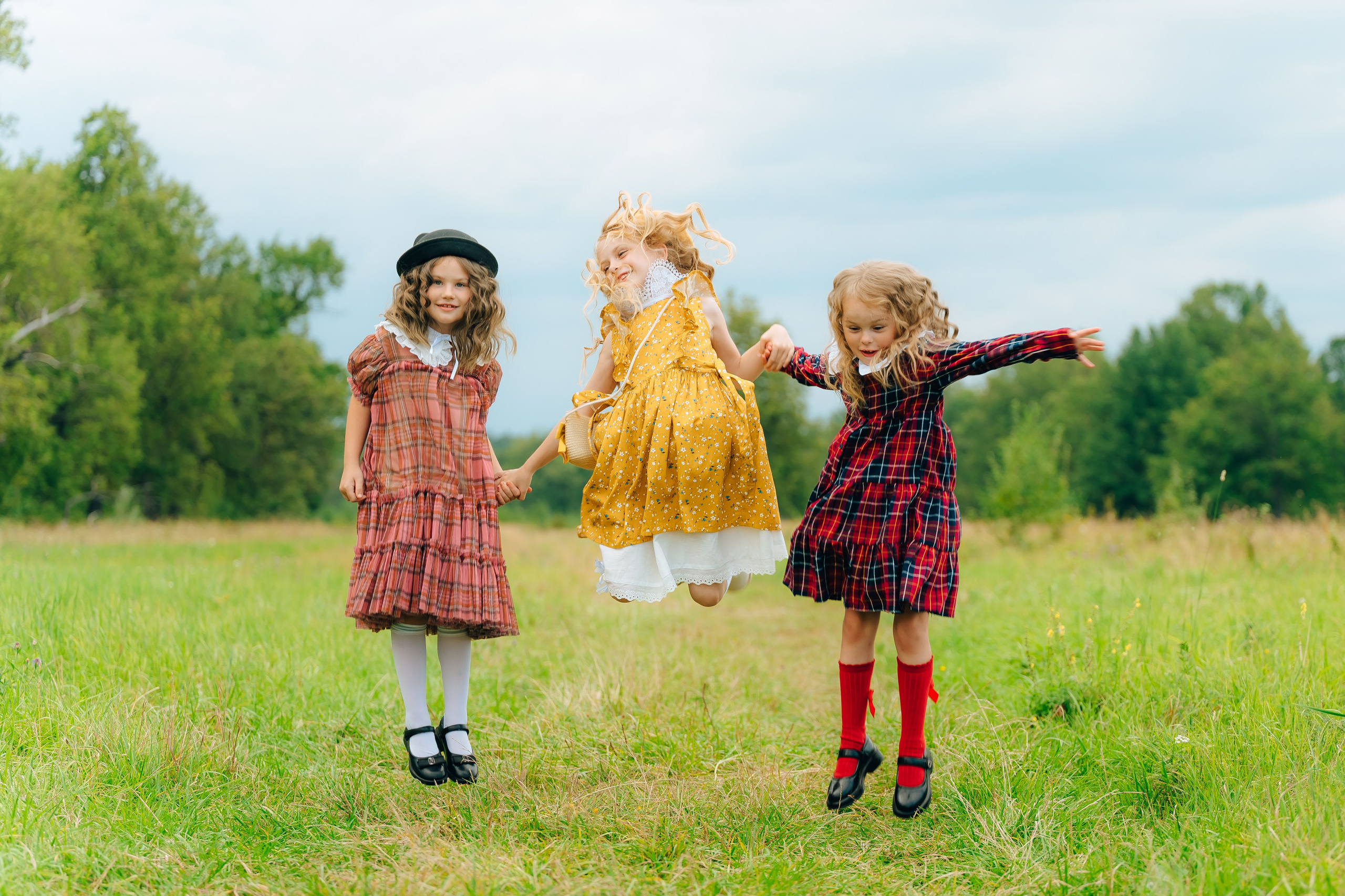 Три подружки. Детский и семейный фотограф Катерина Мишина
