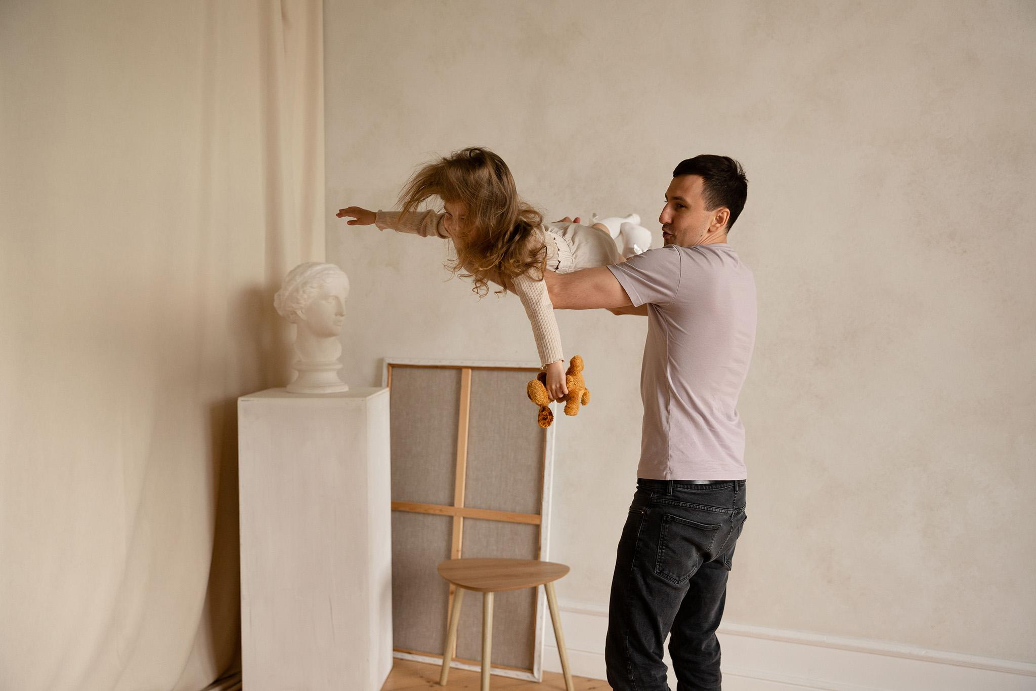 Семейная фотосессия в студии в Краснодаре. Семейный и свадебный фотограф в Краснодаре. Кристина Ендальцева