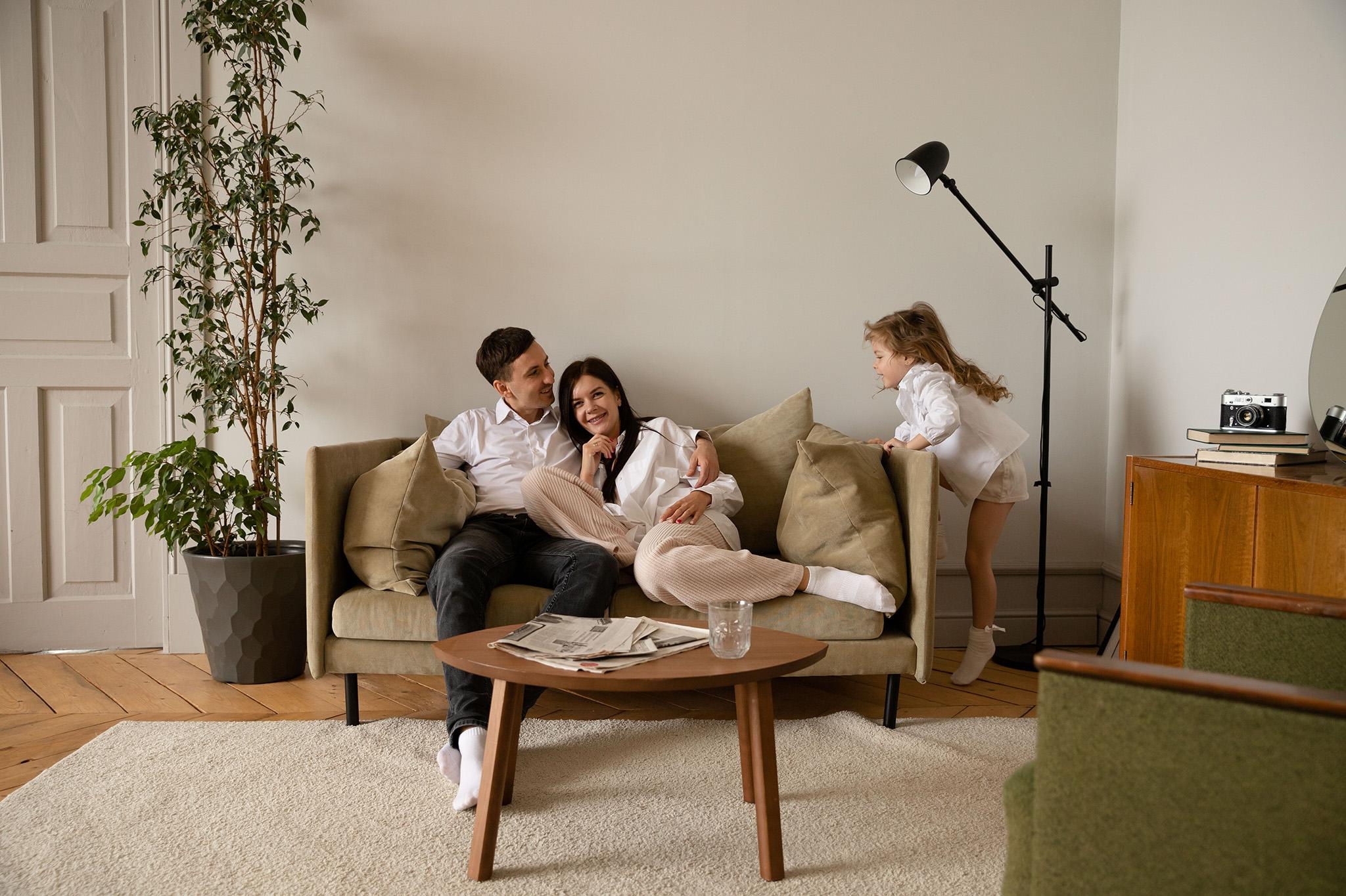 Семейная фотосессия в студии в Краснодаре. Семейный и свадебный фотограф в Краснодаре. Кристина Ендальцева