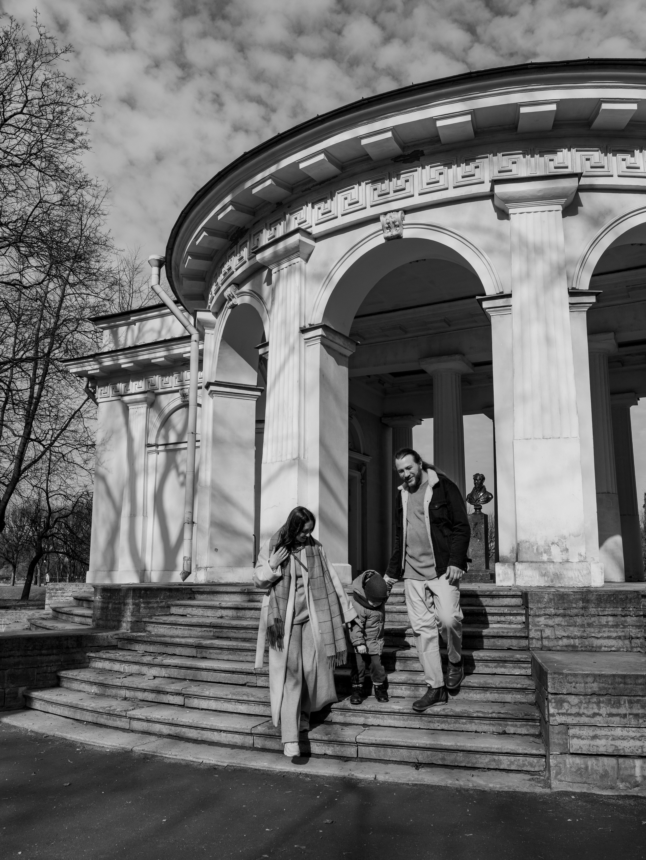 Настя, Сёма, Ярик. ФОТОГРАФ Любовь Скок. Москва