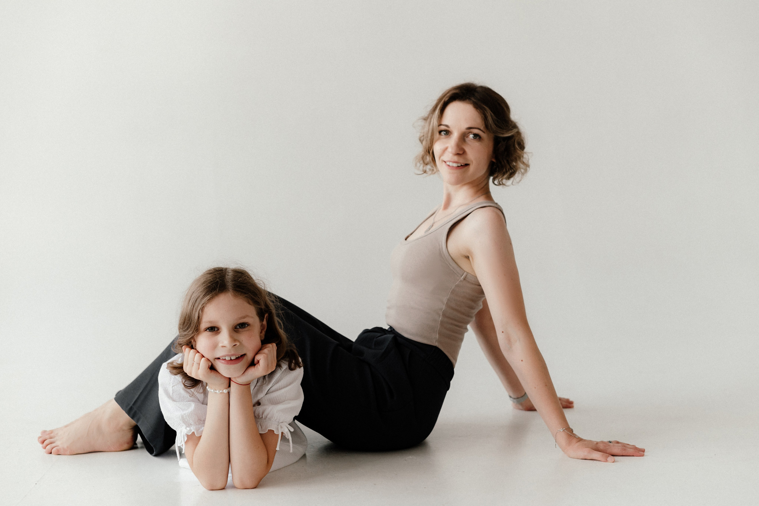 Оксана и ее семья. Студия. Фотограф в Минске Наталия Запорощенко