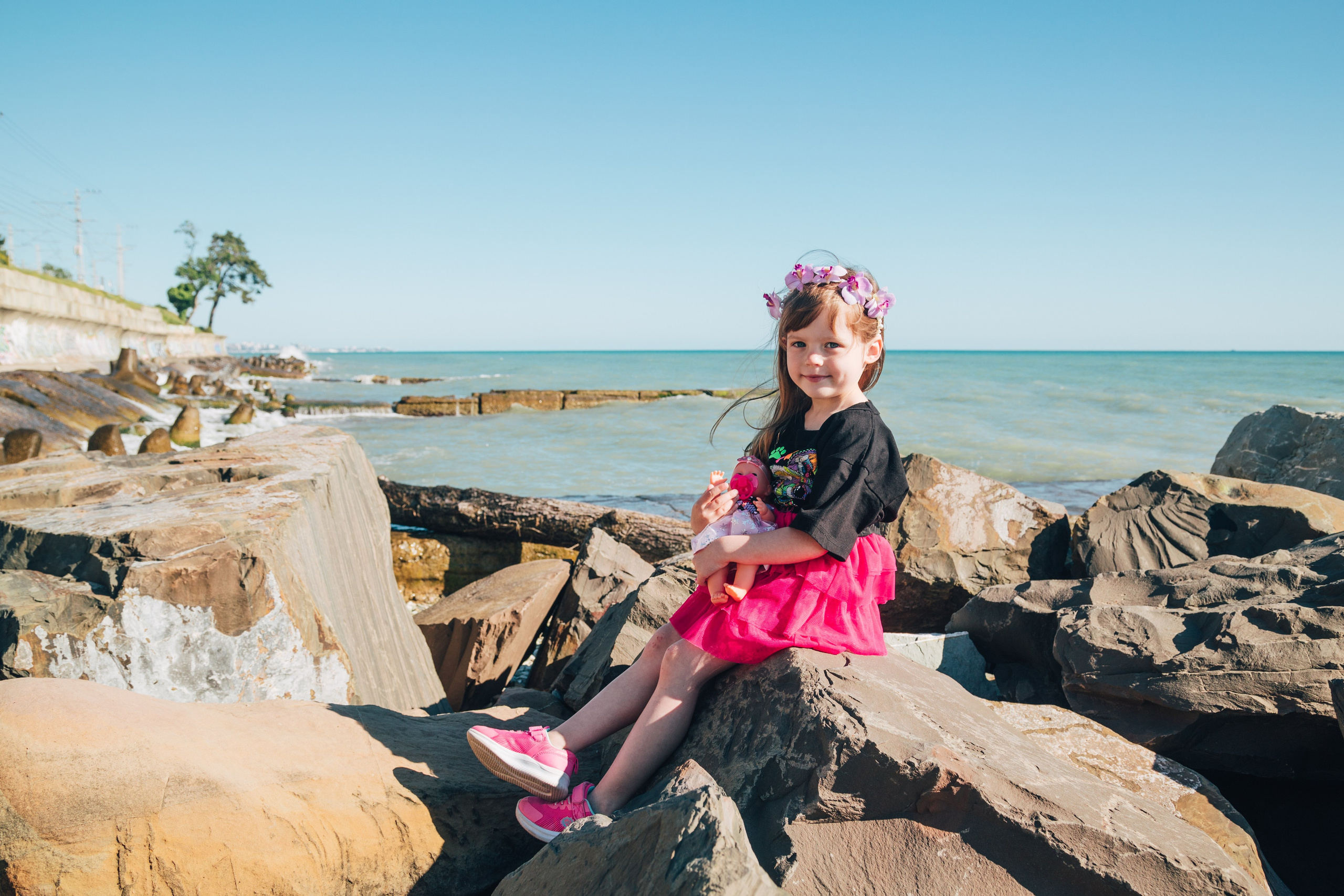 Наташа с детками на Красном Штурме (Сочи. Май 2025 г.). Фотограф Сочи, Адлер, Красная Поляна — Вероника Радченко