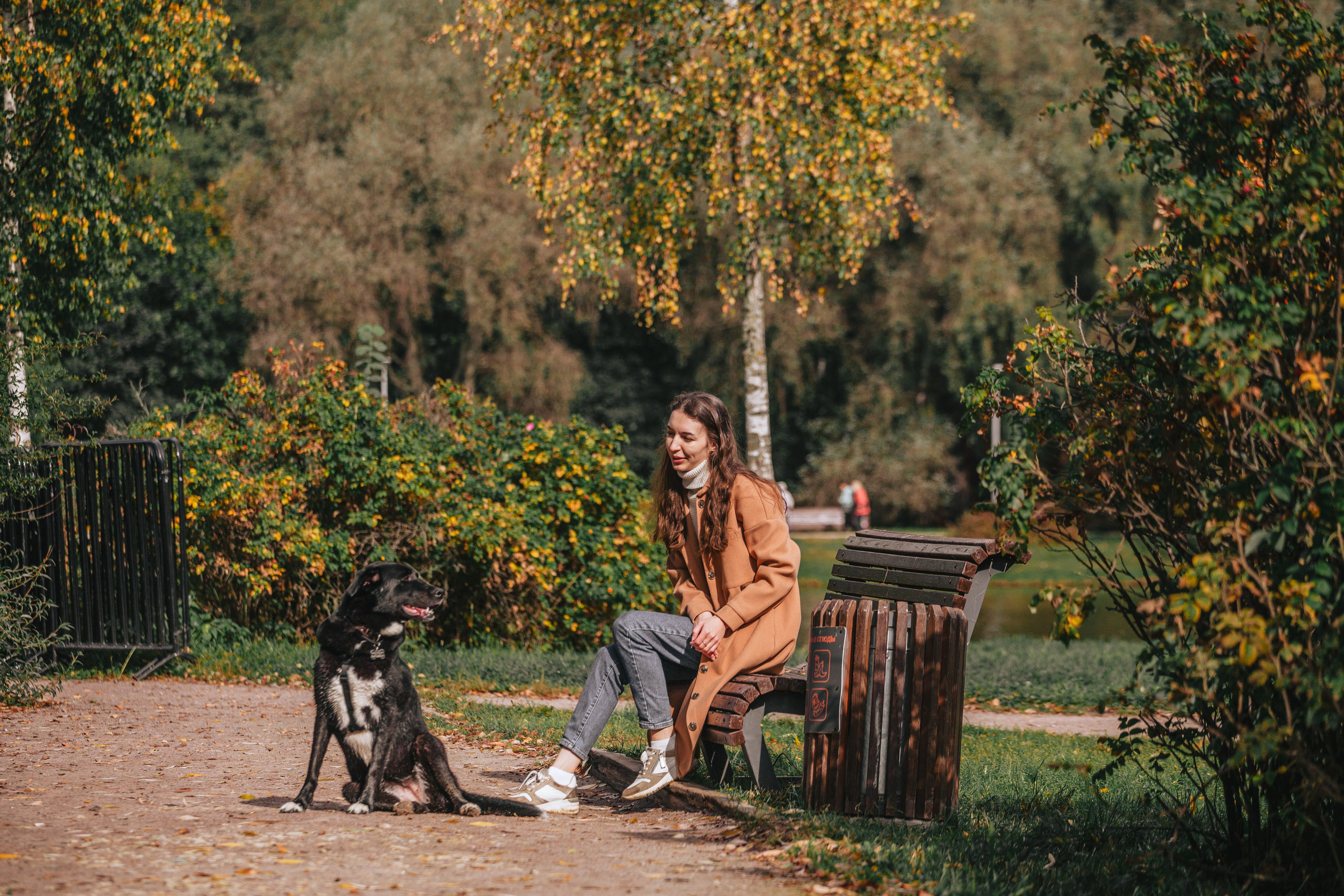 Юля и Фортуна. Фотограф-анималист Татьяна Степанова