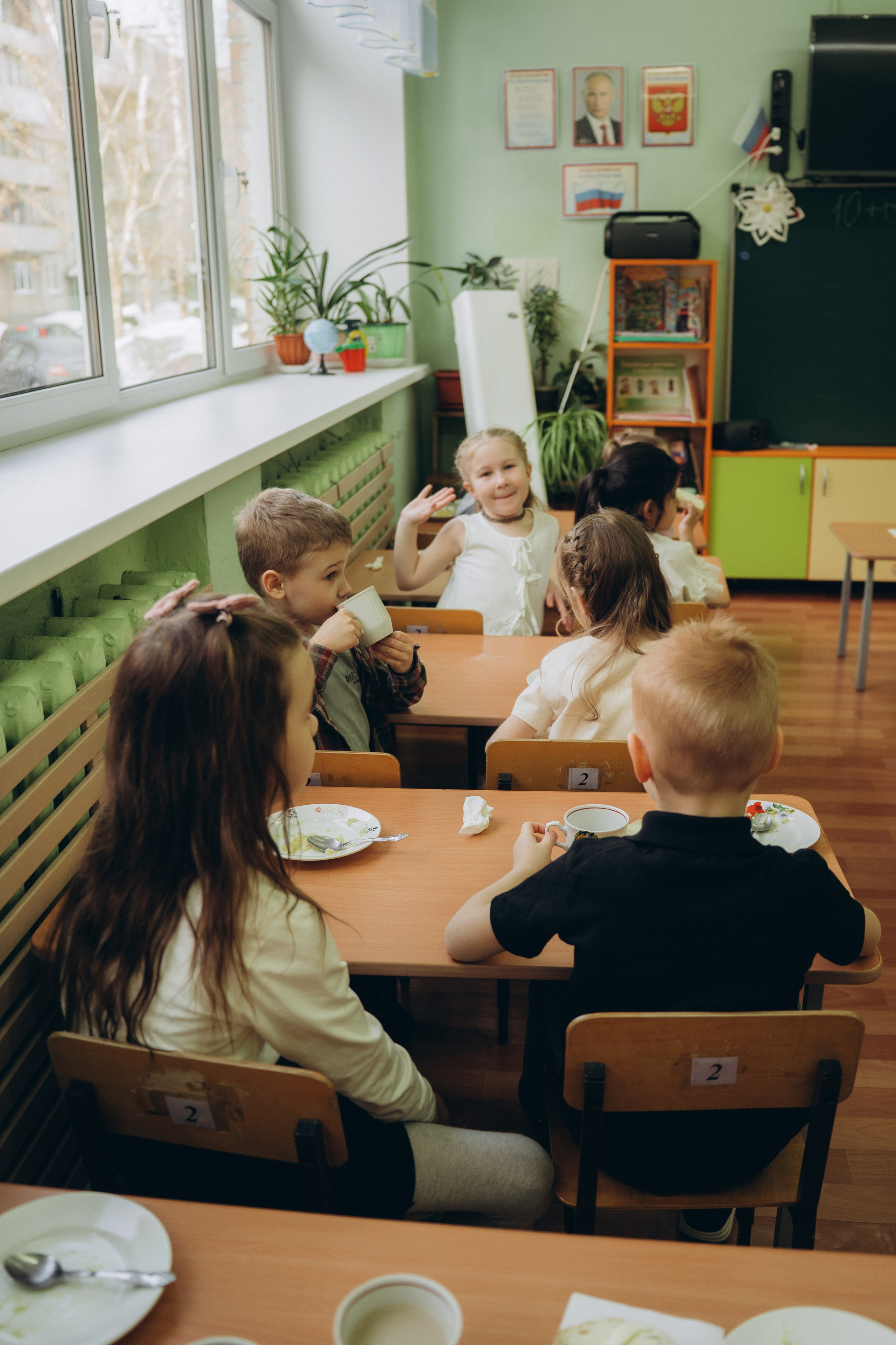 Репортаж в саду. Семейный фотограф • Домашние съемки в Нижнем Новгороде