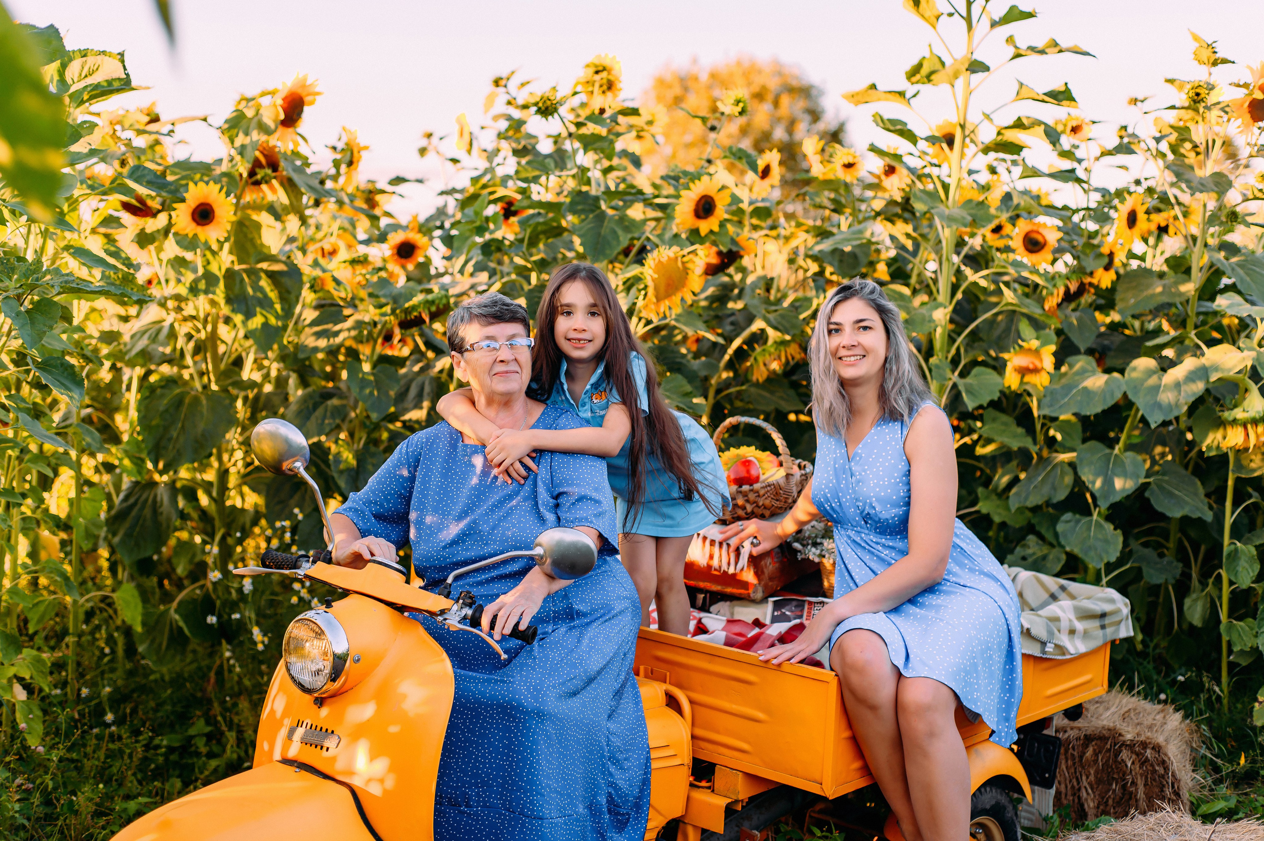 Лиза, Юля, Мария Александровна. Детский и семейный фотограф Эльмира Веселова