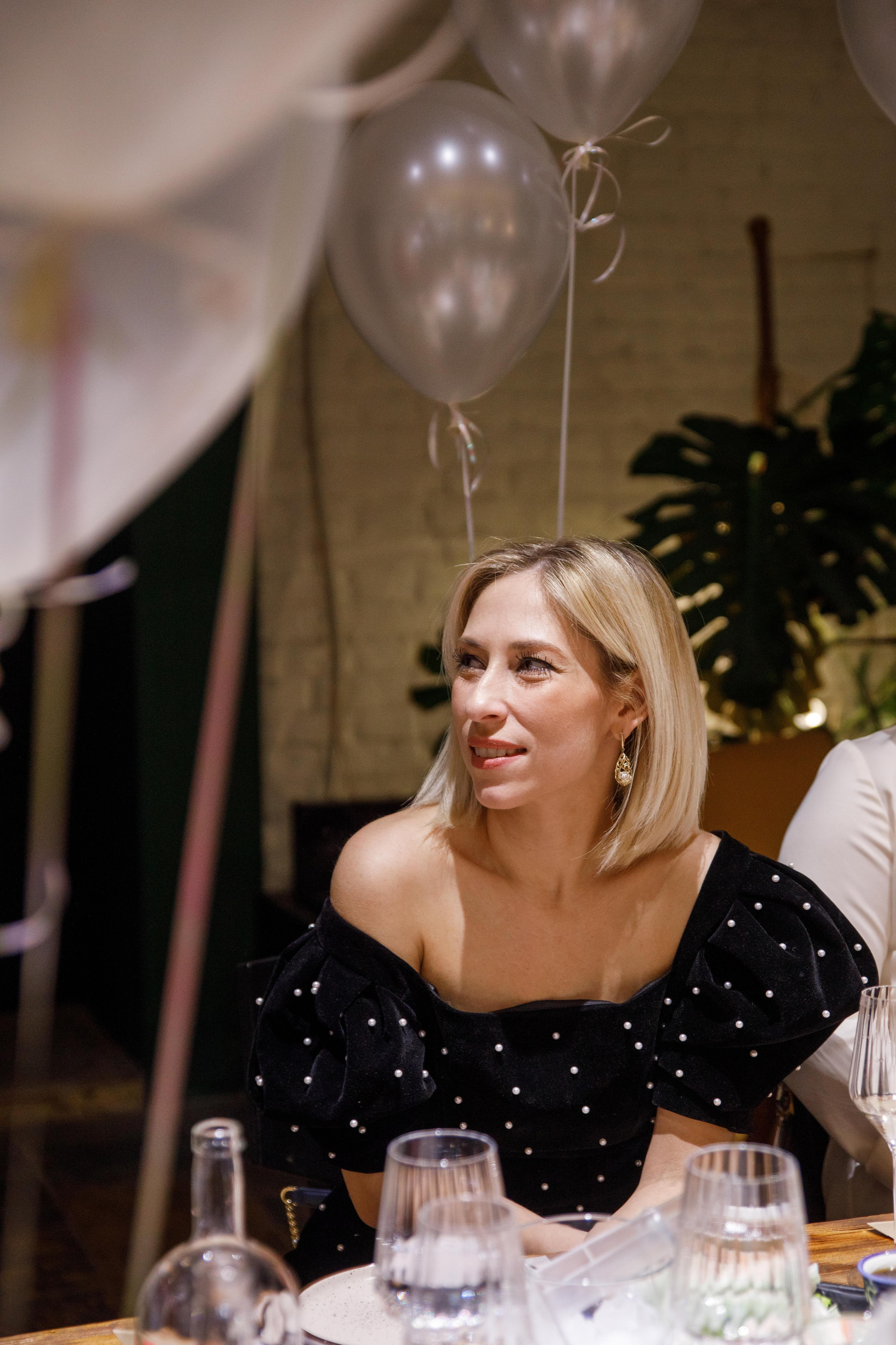 ДР Юли. Ресторан Manu. Фотограф Андрей Баксов