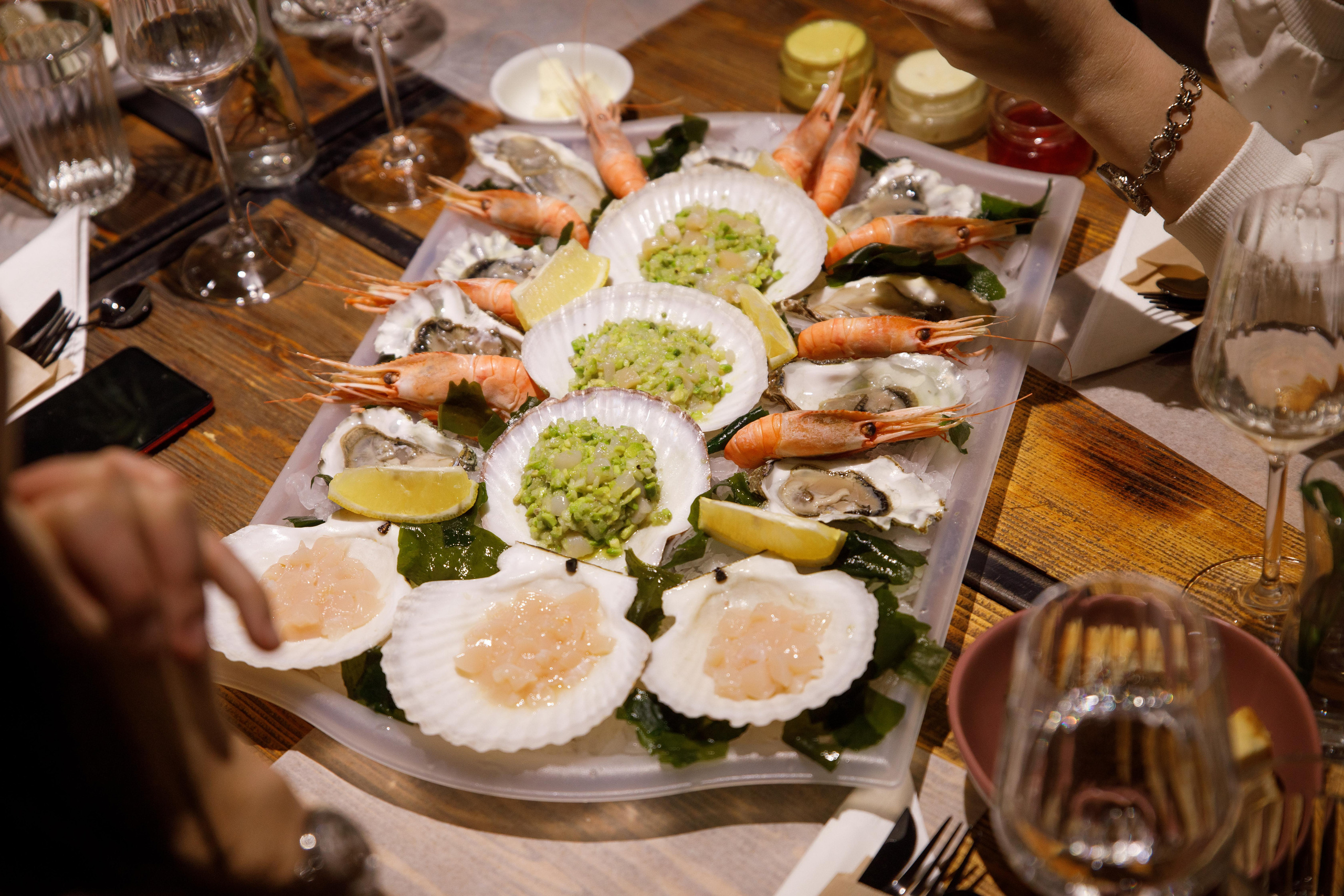 ДР Юли. Ресторан Manu. Фотограф Андрей Баксов