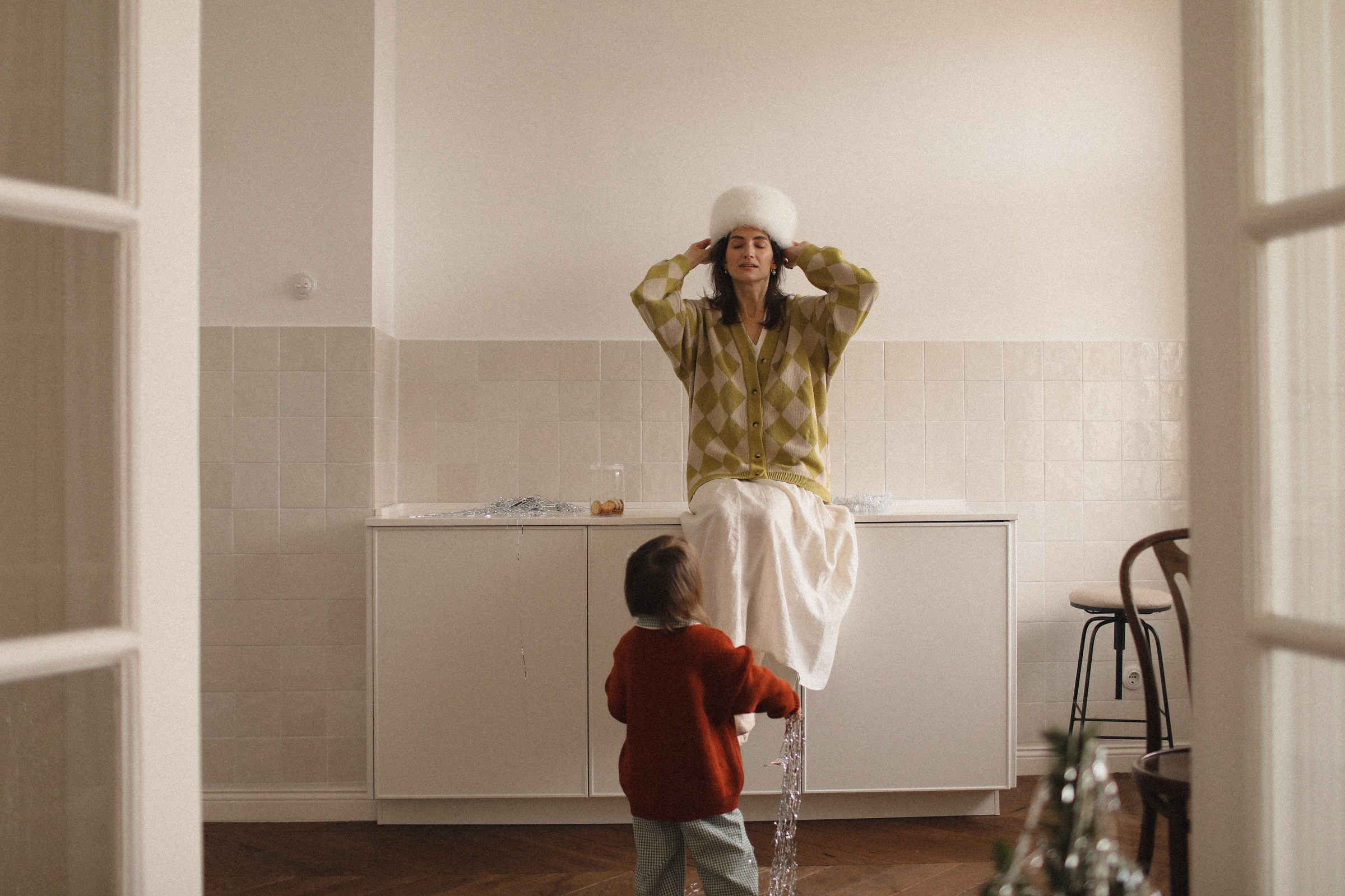 Новый год родом из детства. Семейный фотограф в Москве Алевтина Носова