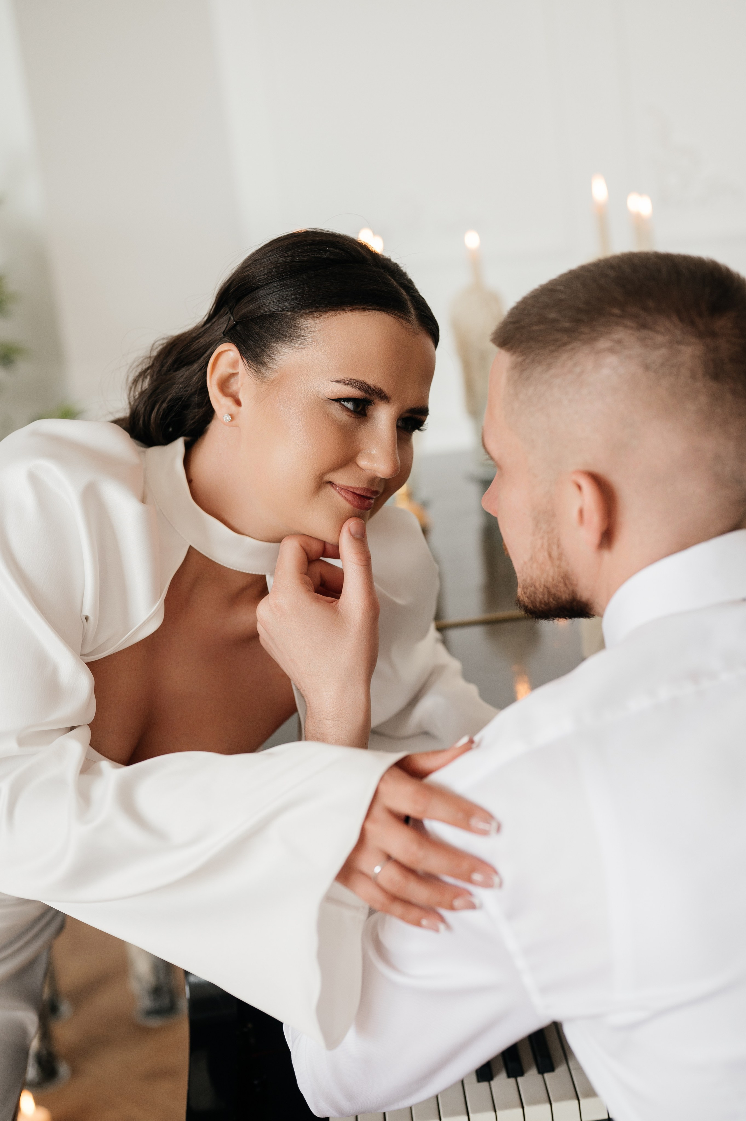 Свадебная фотосессия в студии. Свадебный и семейный фотограф в Краснодаре Алина Мельник