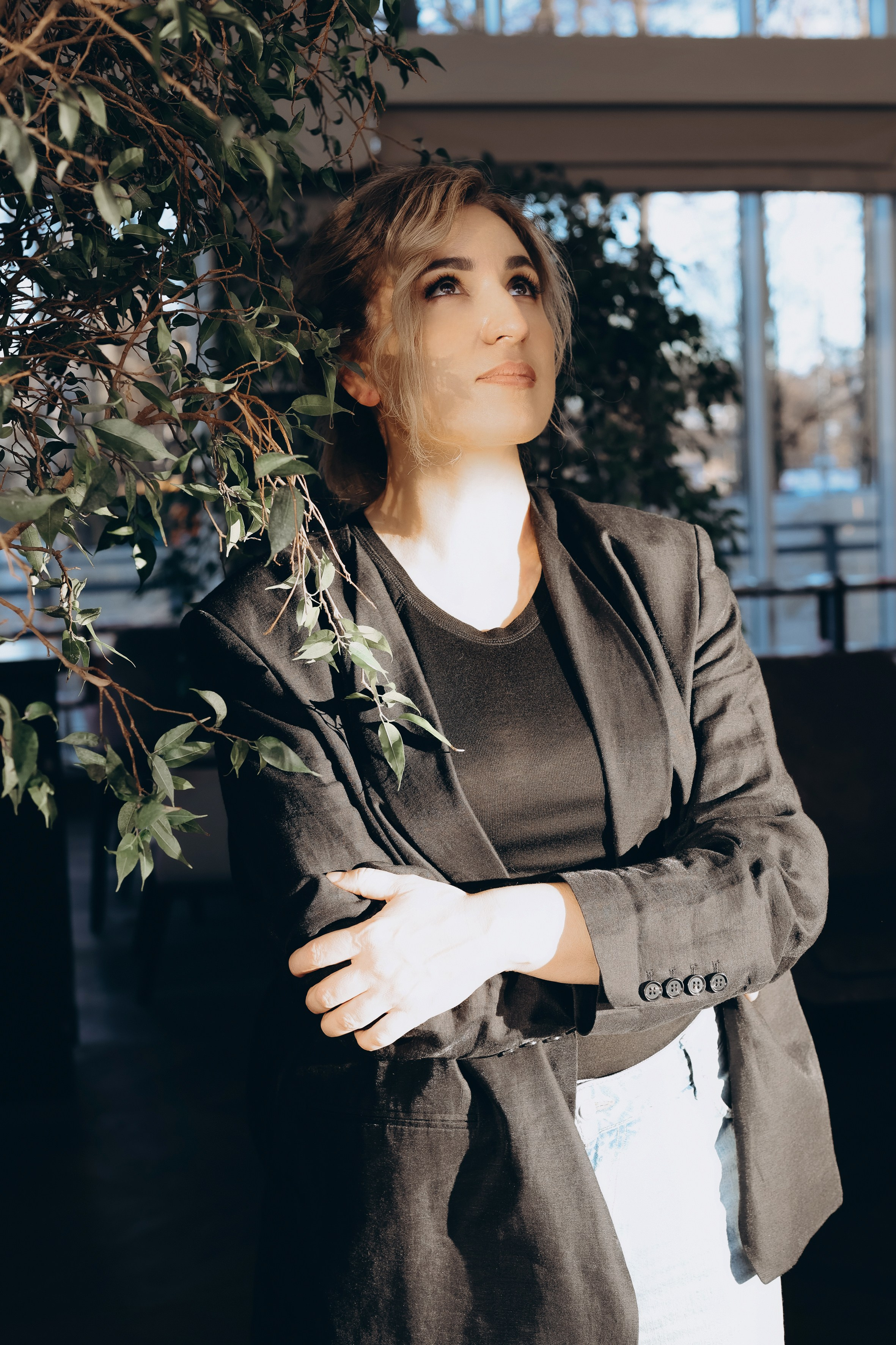 Яна и библиотека (репортажный портрет). Портретный и репортажный фотограф в Москве, Ольга Ларема