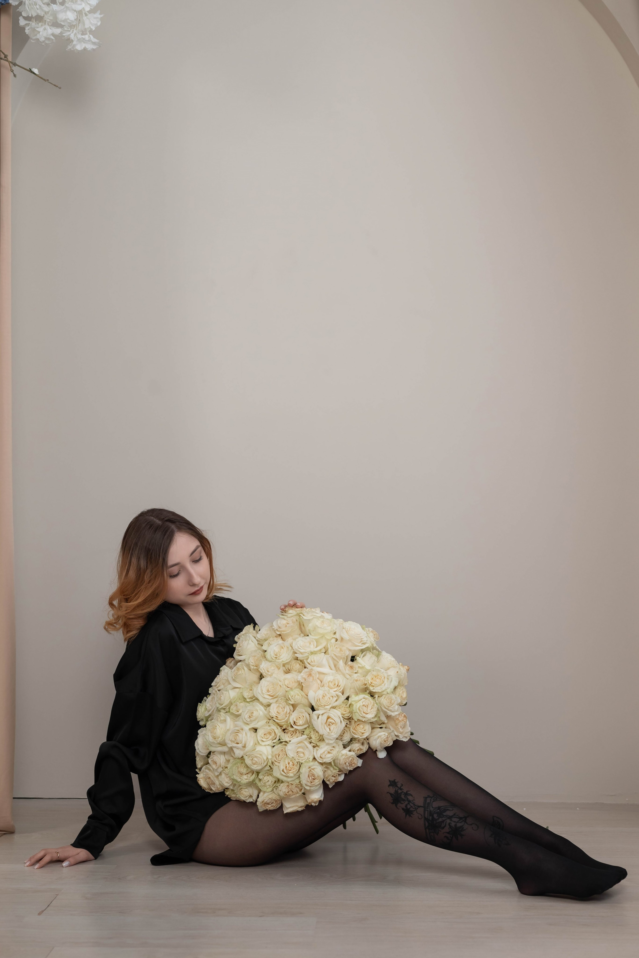 Фотопроект 101 белая роза 2026 год. Фотограф в городе Салават