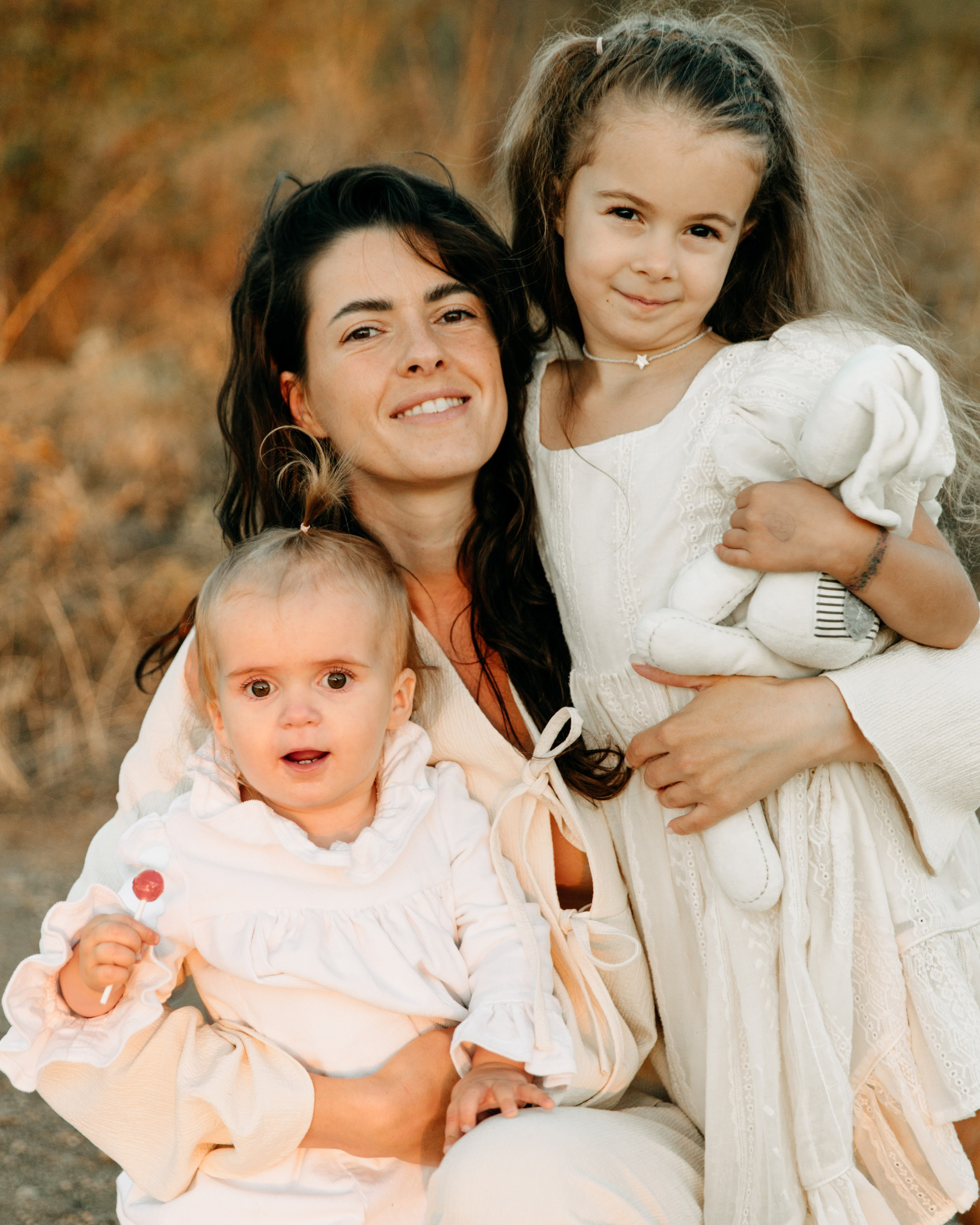 Ксюша и Кирилл с малышками. Портфолио