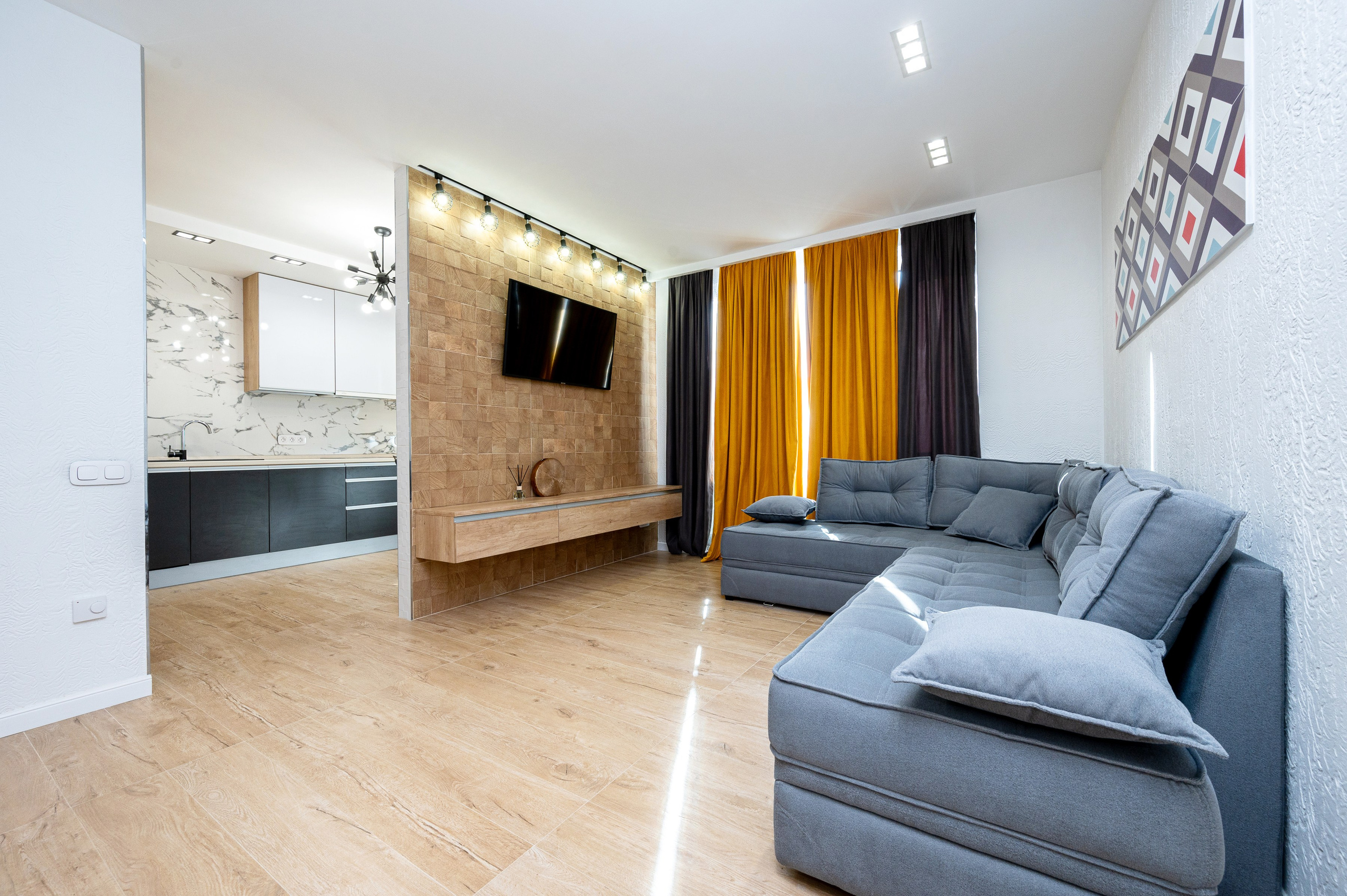 Квартира на Кременчугской. Интерьерный фотограф. Фото- видеосъемка недвижимости Санкт-Петербург