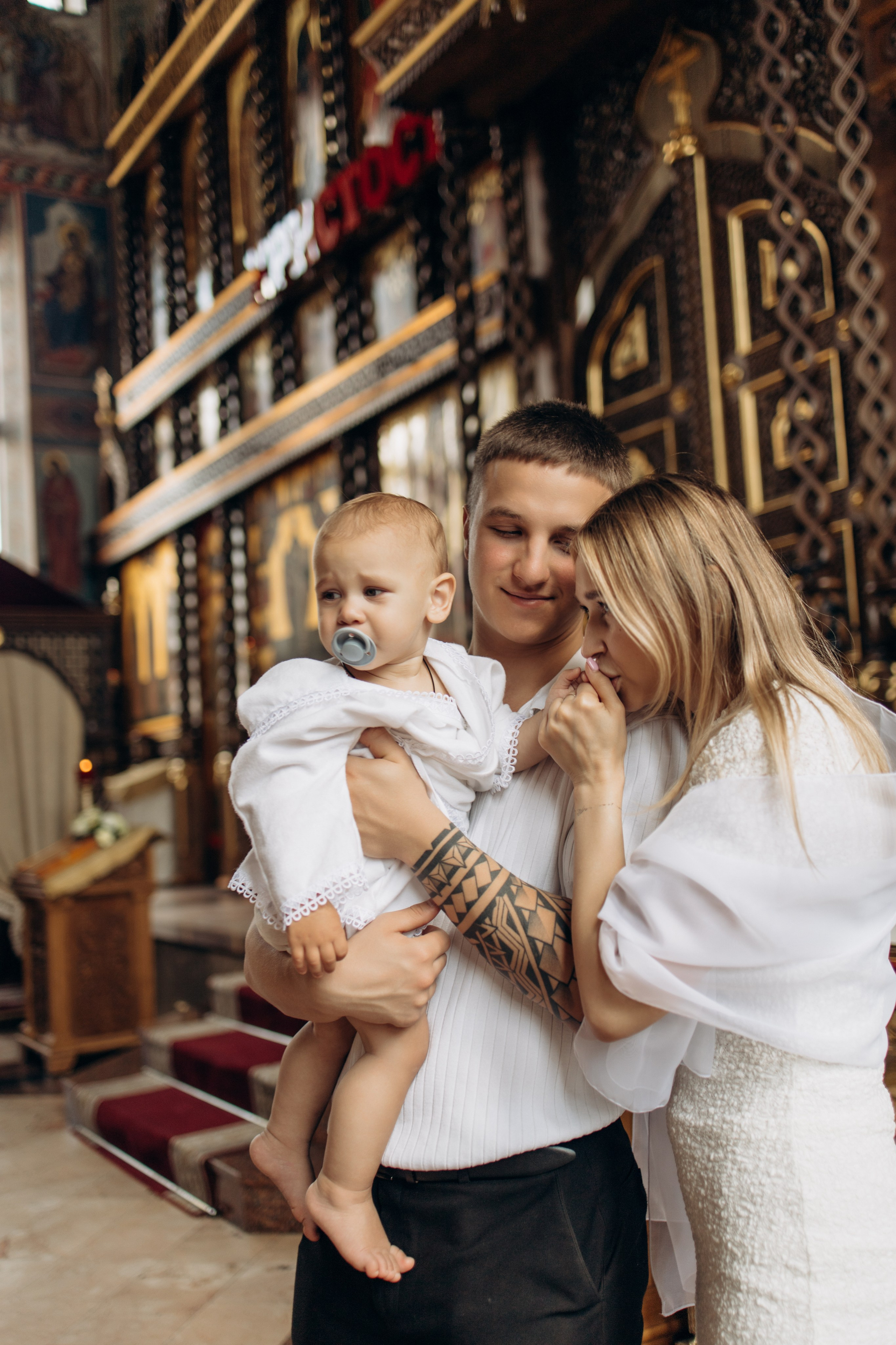 Крещение Радмира. Самый теплый фотограф в Краснодаре Рябоконь Ксения