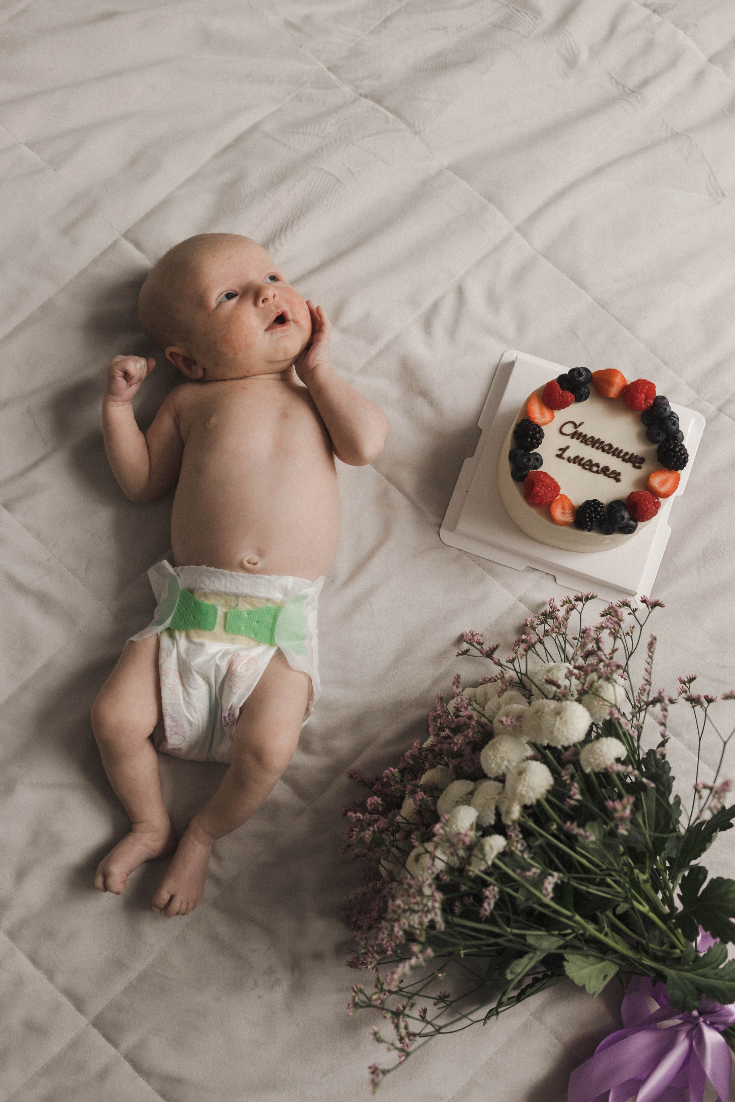 Степашке 1 месяц. Семейный фотограф в Москве