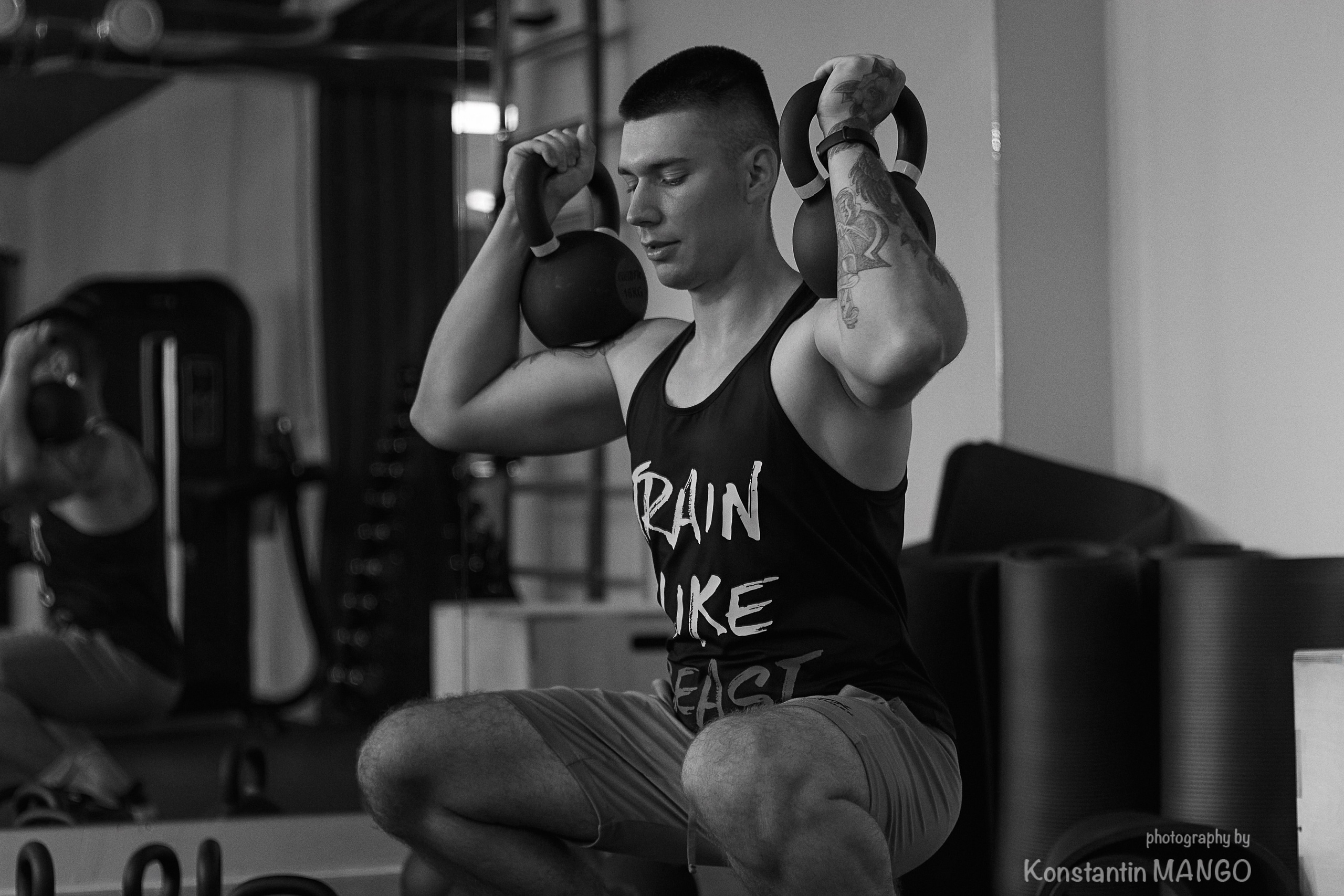 Фитнес фото для тренера Дениса. Фотограф в Рязани. Свадьба, семейное фото, портрет. Константин Манго