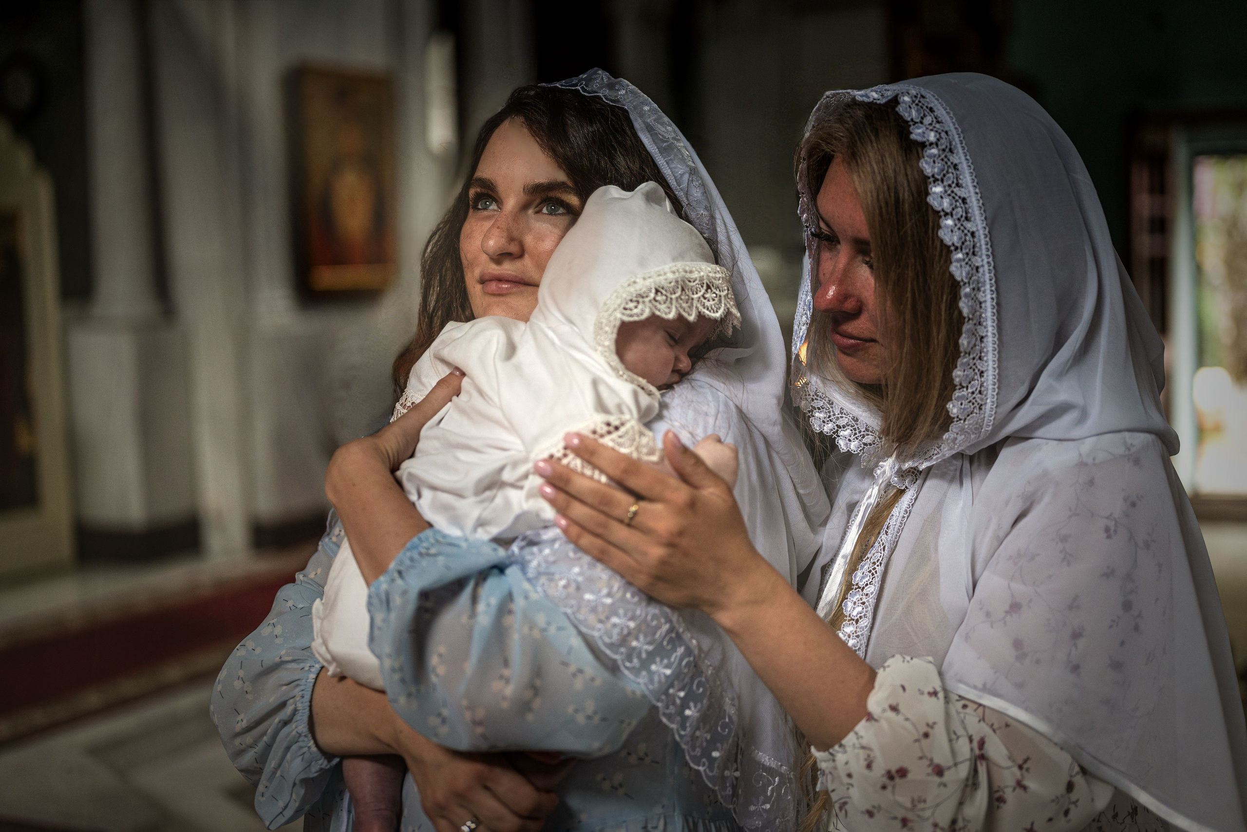 Крещение Анна. Семейный и детский фотограф Москва