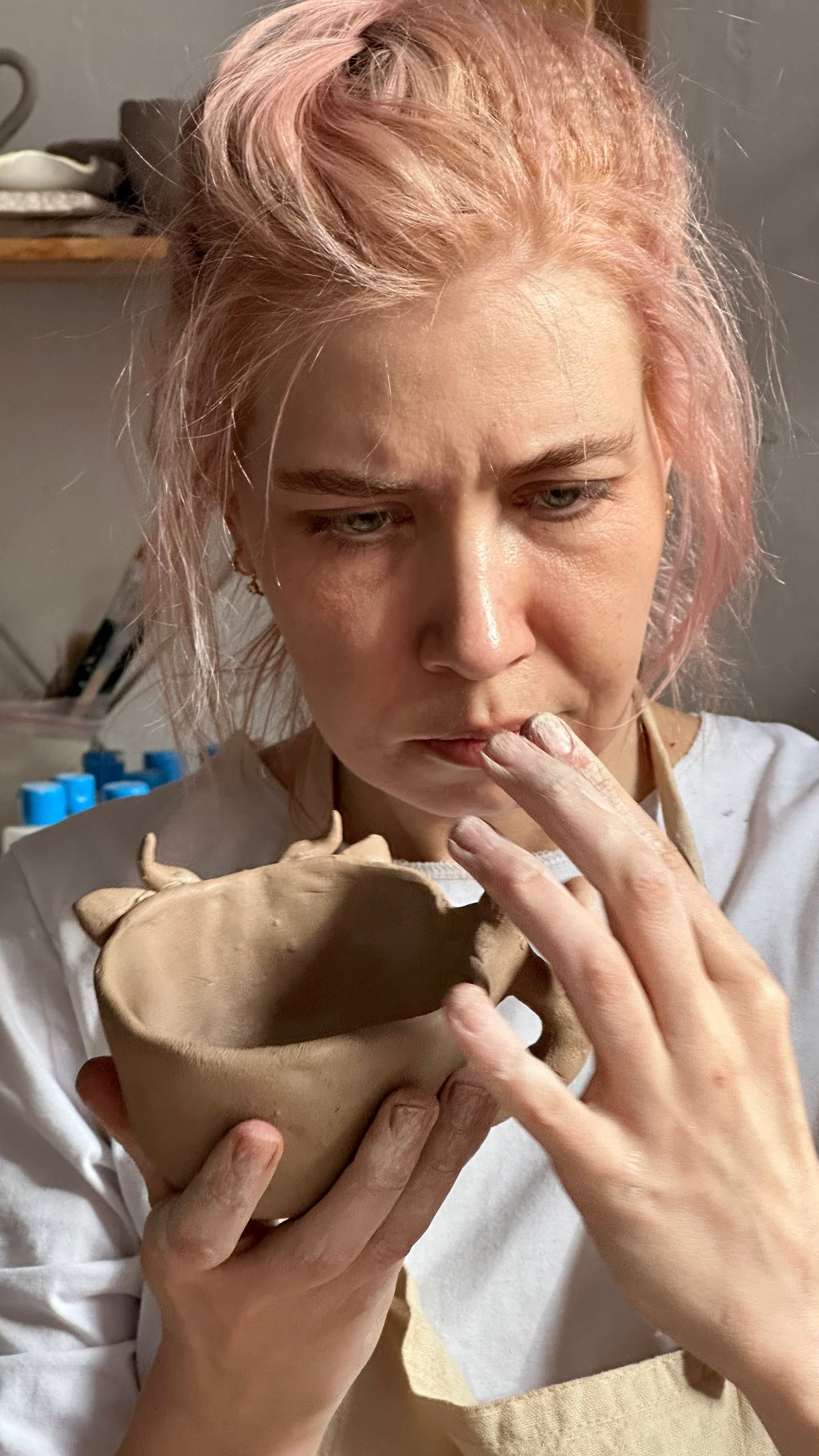 МК в студии керамики VALERDE. Фотограф Екатерина Козловская