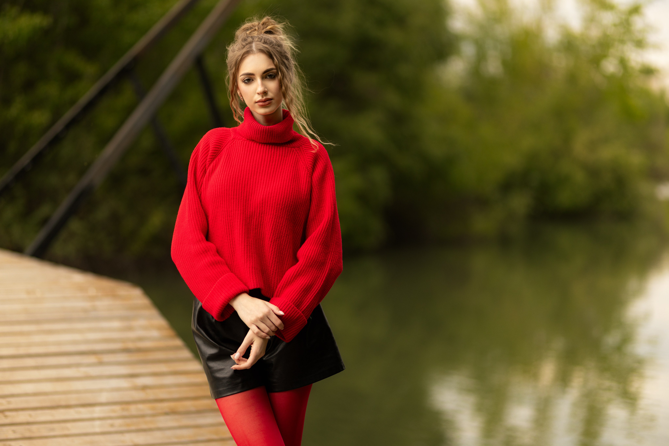 Фотосет с Ксенией в парке Белый колодец в формате для «себя». Дмитрий Шульгин, портретный фотограф в Воронеже