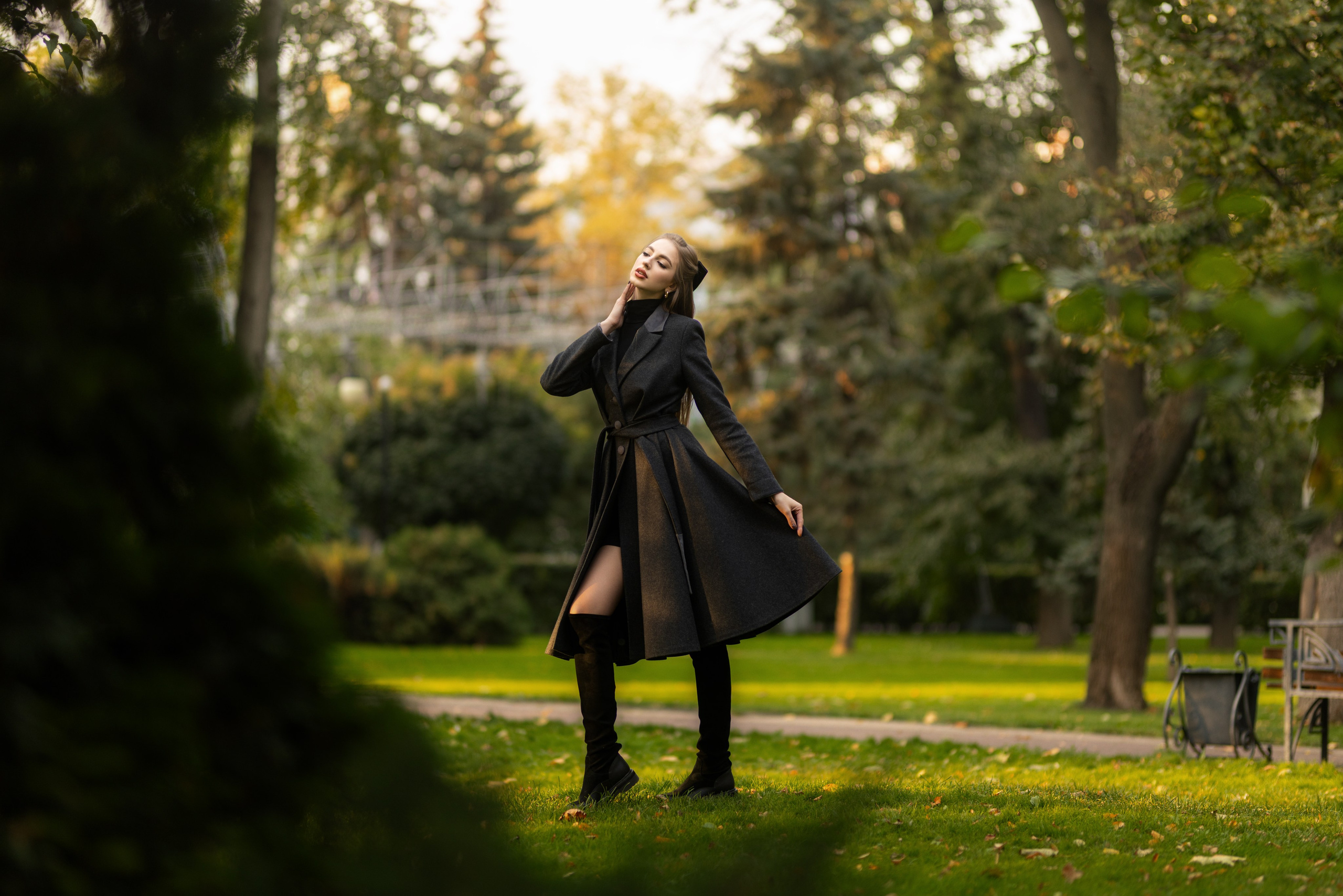 Осенний фотосет с Ксенией в формате для «себя». Дмитрий Шульгин, портретный фотограф в Воронеже