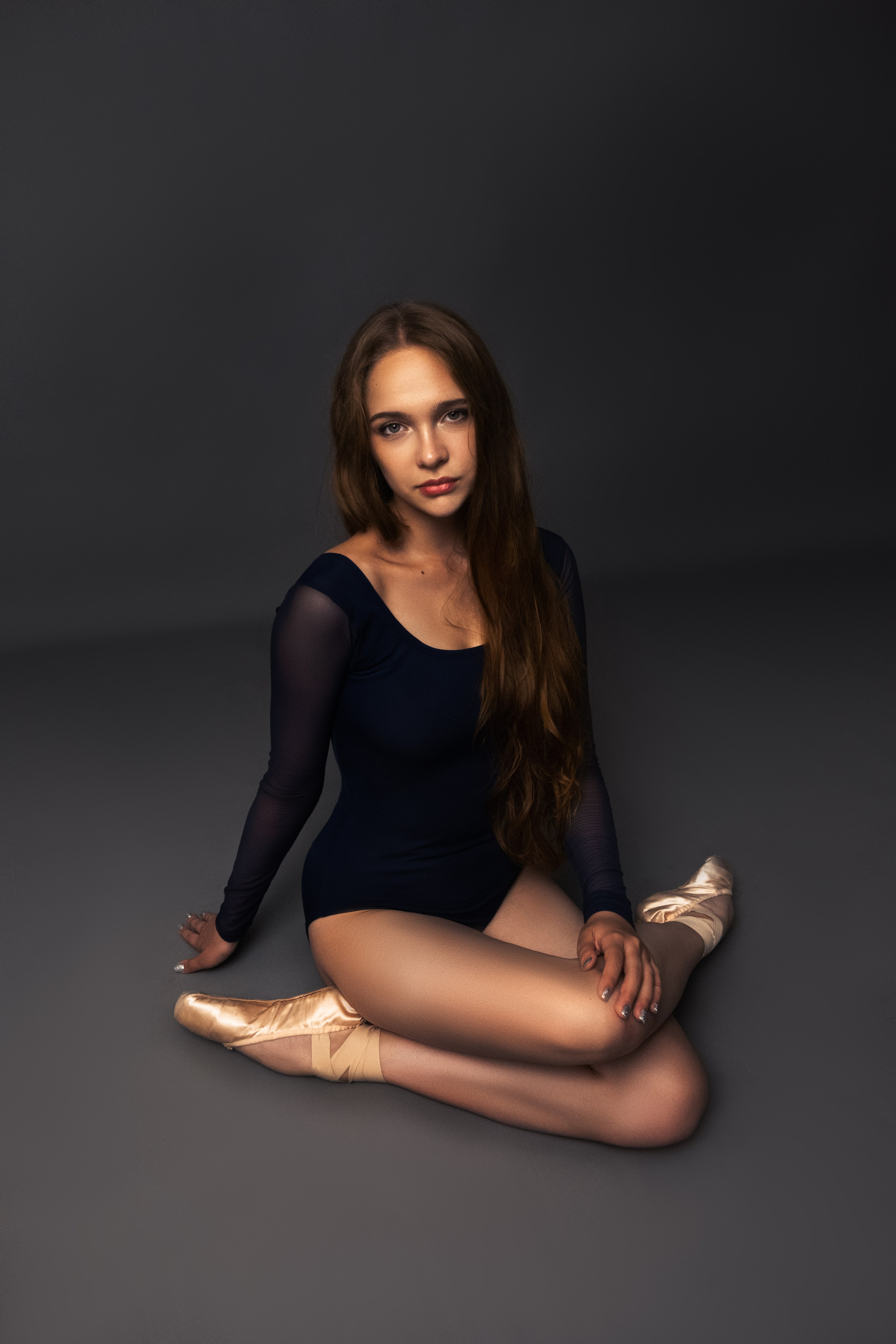 Настя в пуантах. Фотограф Коробова Екатерина