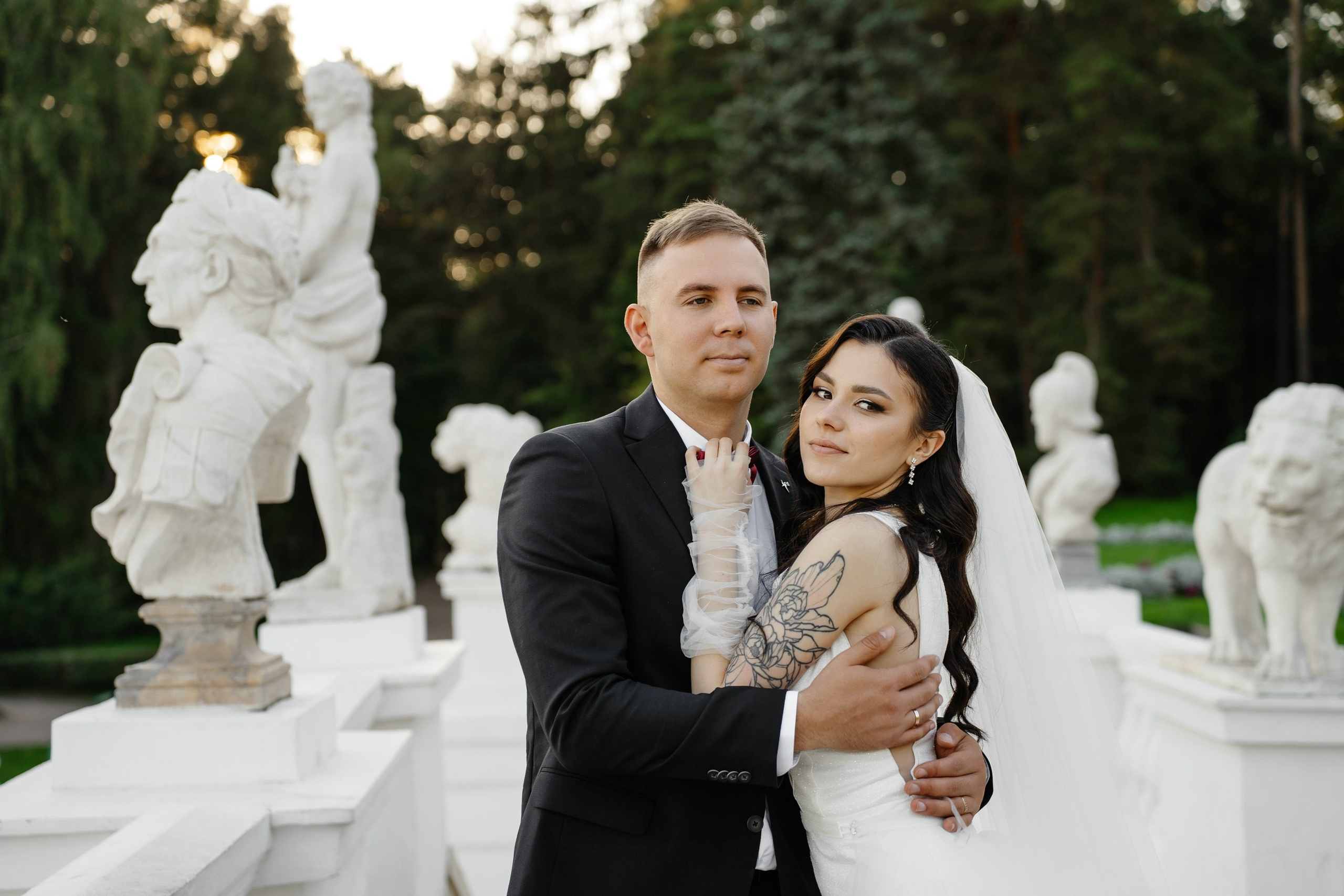 Свадьба в усадьбе Архангельское. Свадебный и семейный фотограф в Москве Светлана Зоткина