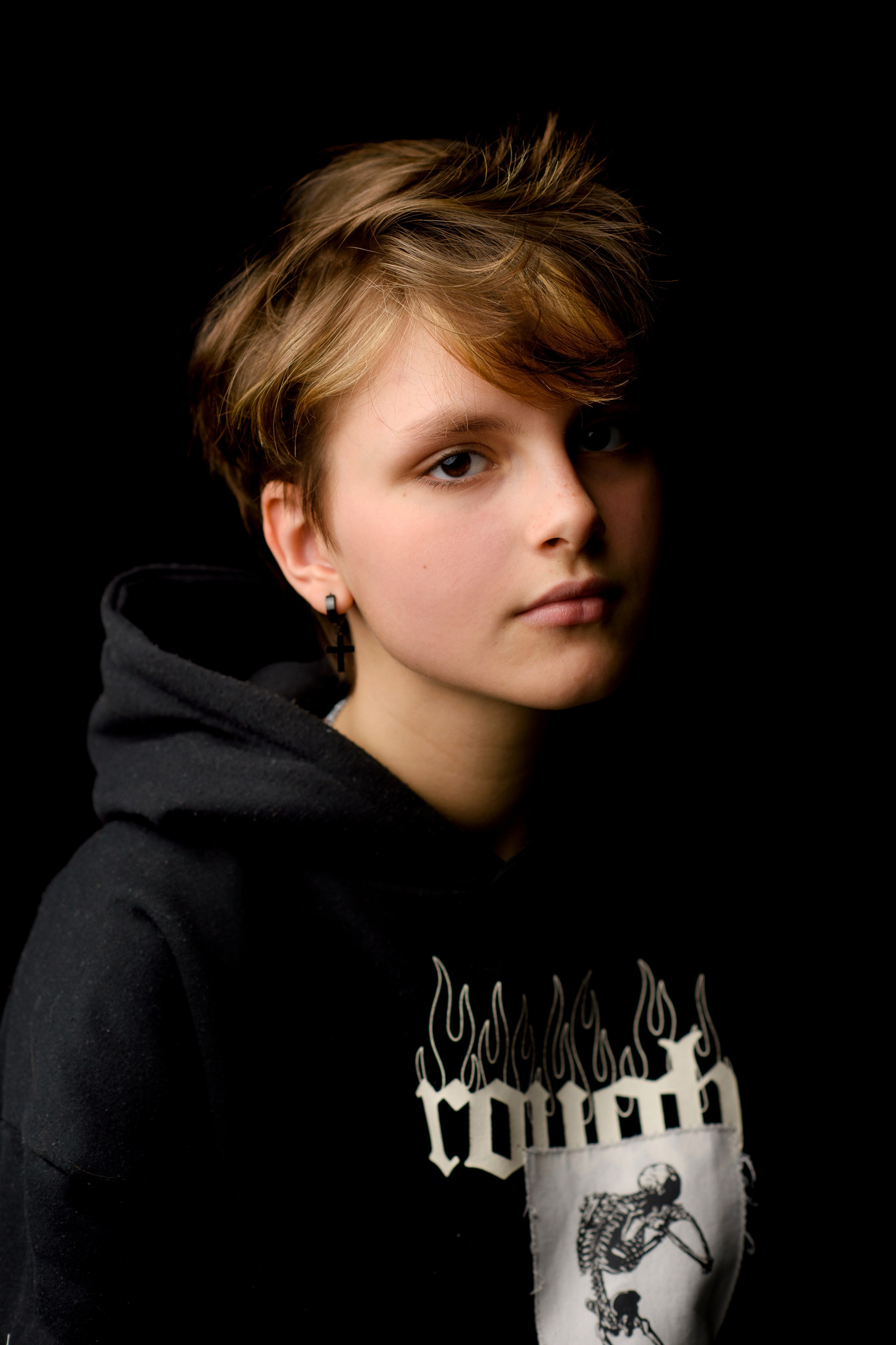 Студийная фотосессия девочки-подростка. Главная