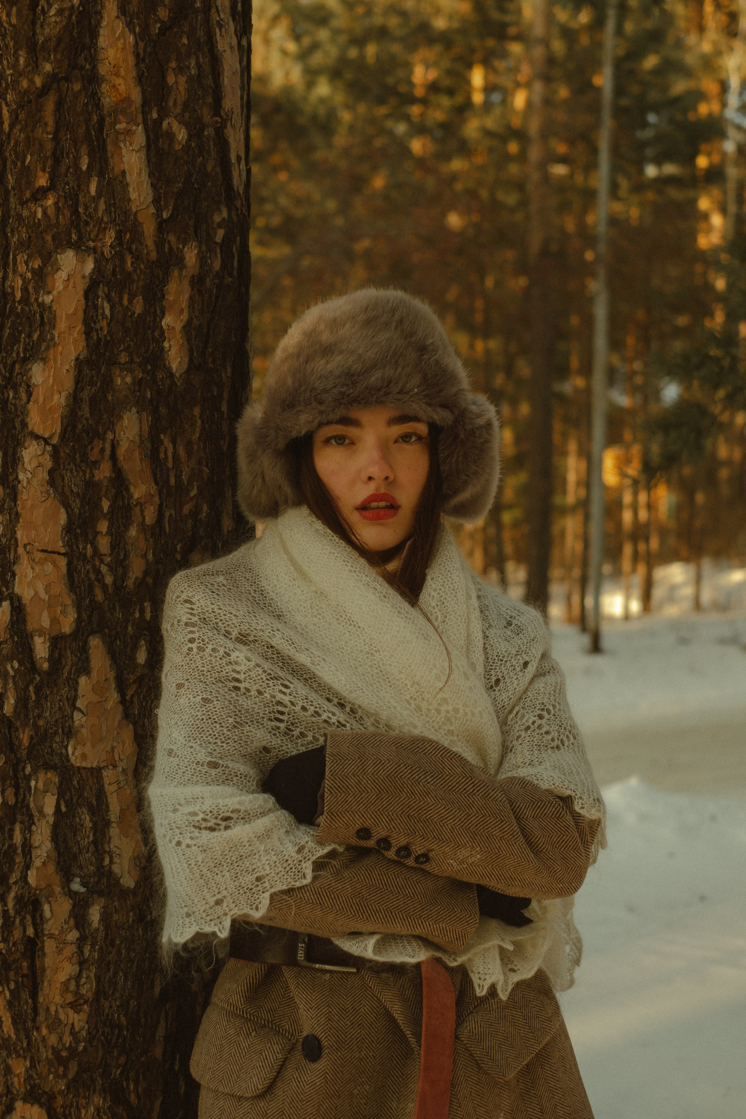 Ксюша, Том и Кирин | в стиле СССР. Фотограф в Новосибирске Диана Ильиных