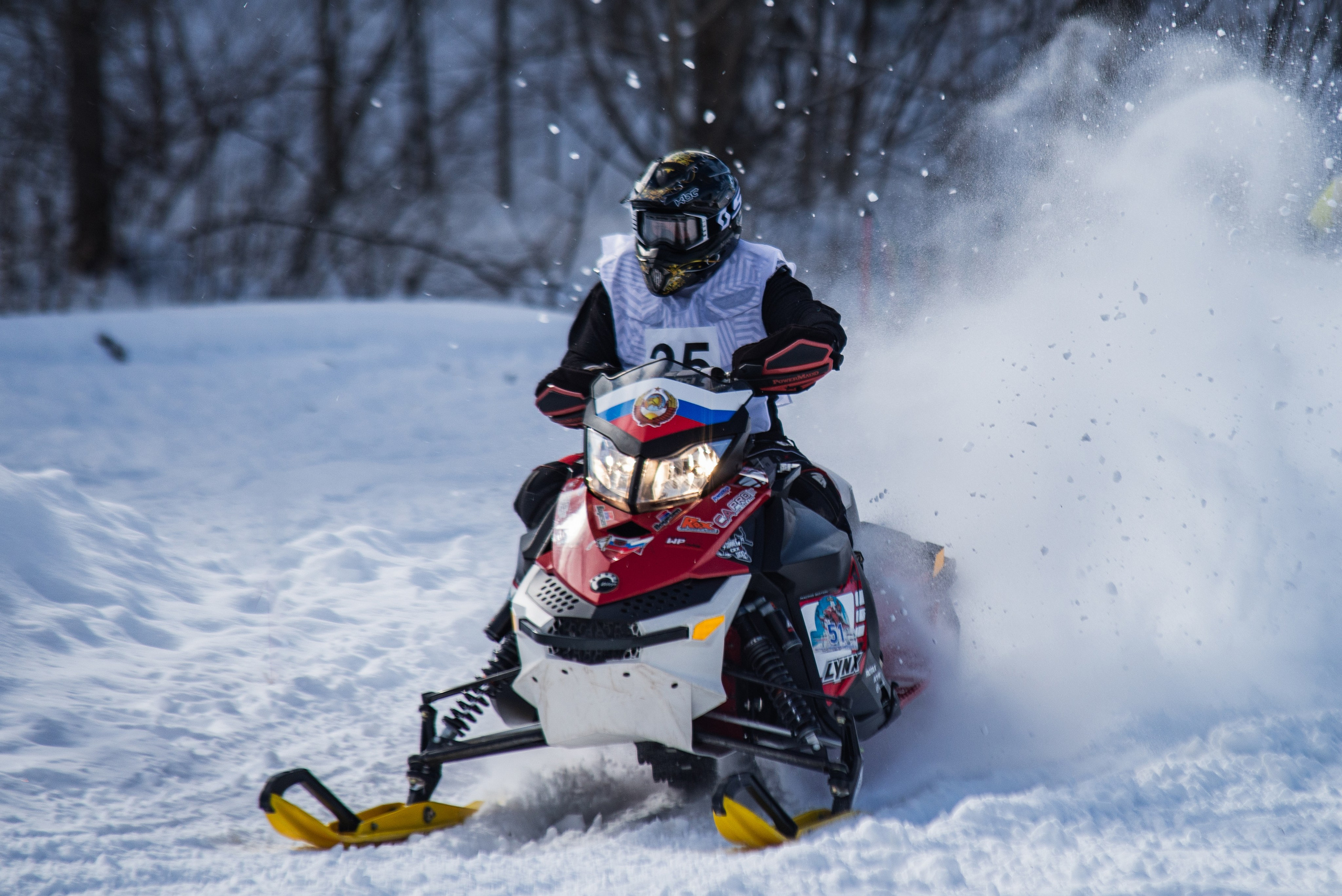 Чемпионат по кроссу на снегоходах. Паша Страхов — фотограф