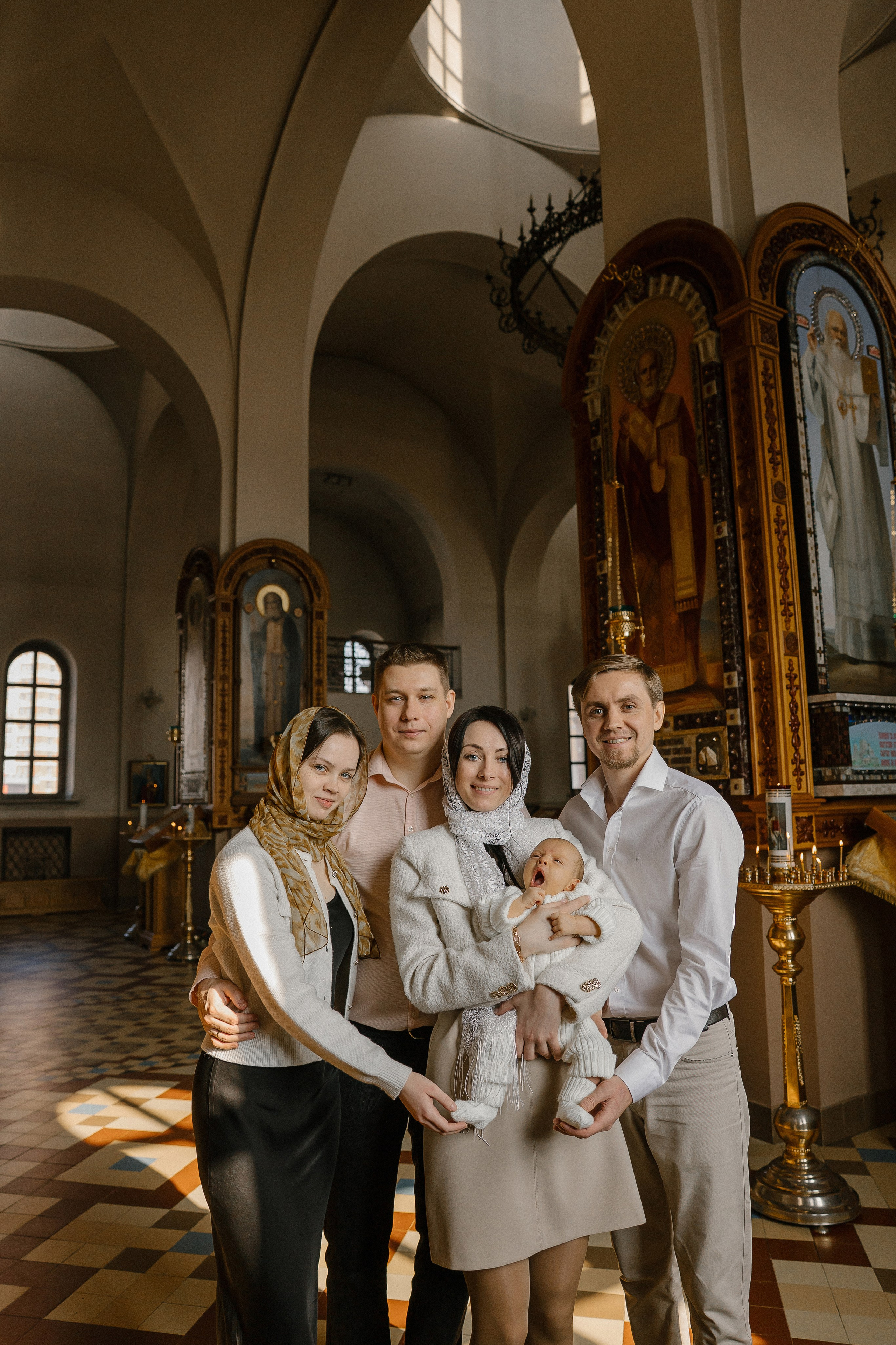 Крестины Анны. Фотограф Олеся Жомер