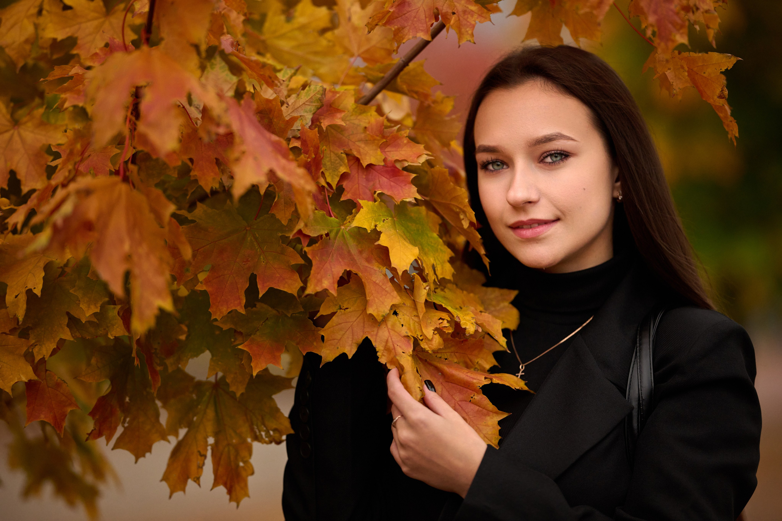 Фото в золотой осени в Старом Осколе 