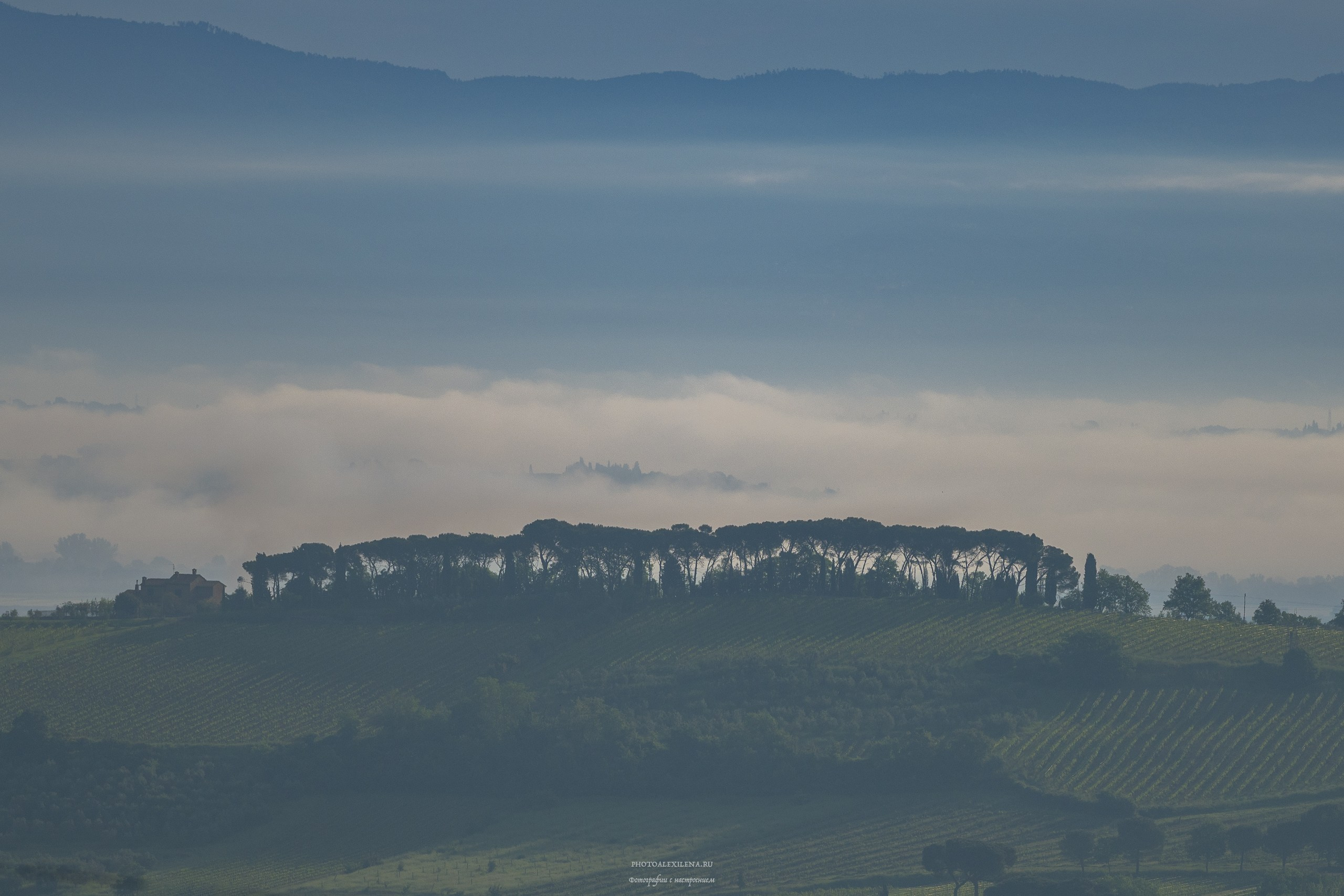Долина Валь д’Орча-сердце Тосканы. Авторские стильные фотокартины