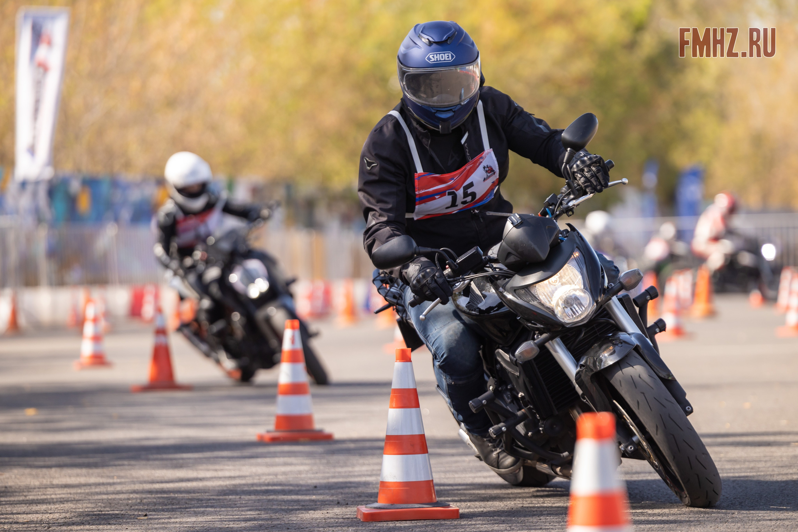 Соревнования по мотоджимхане на площадке Мосгортранс 15.09.2024. Фотограф Владимир Охрименко