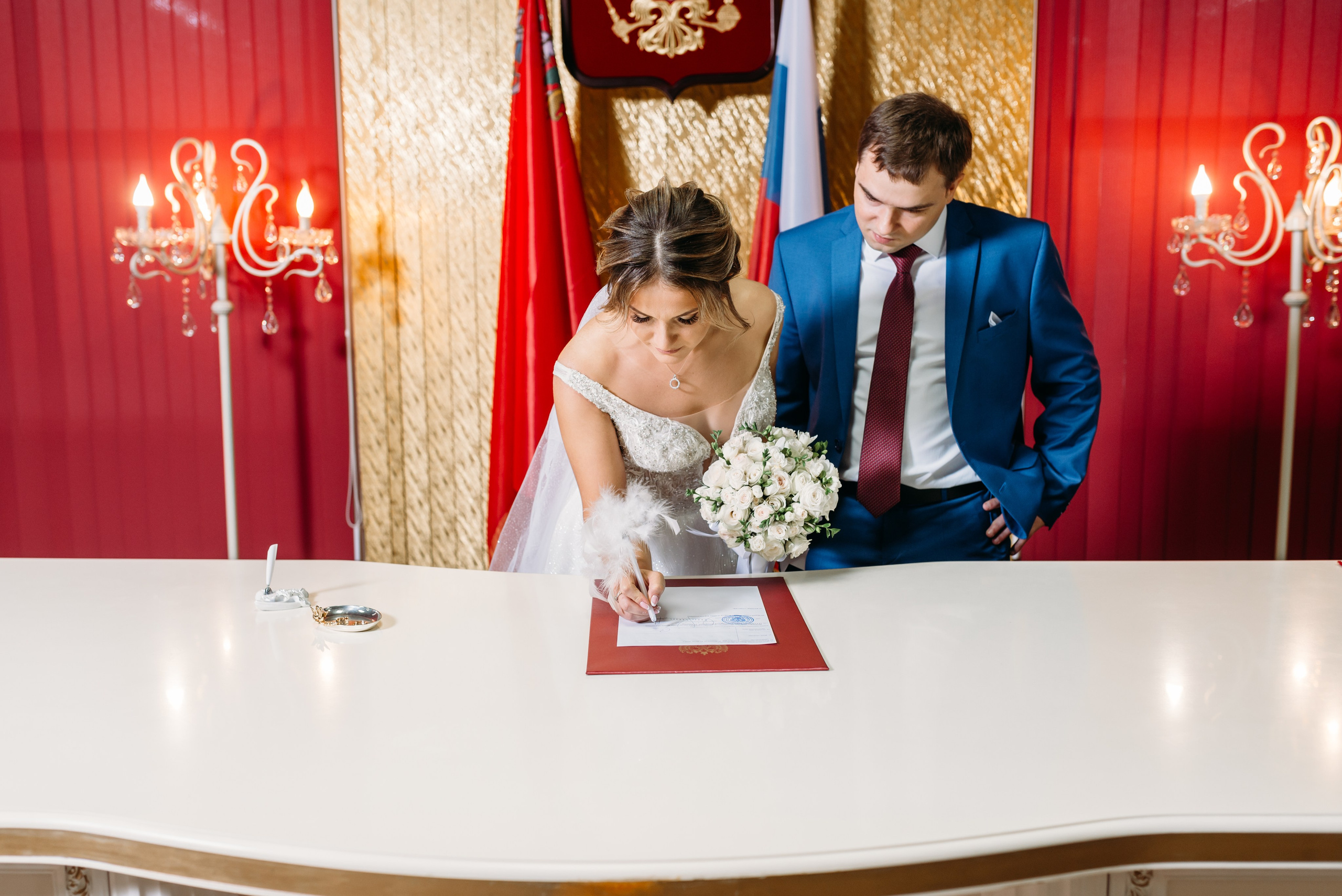 Сборы невесты. Свадебная съёмка в Москве